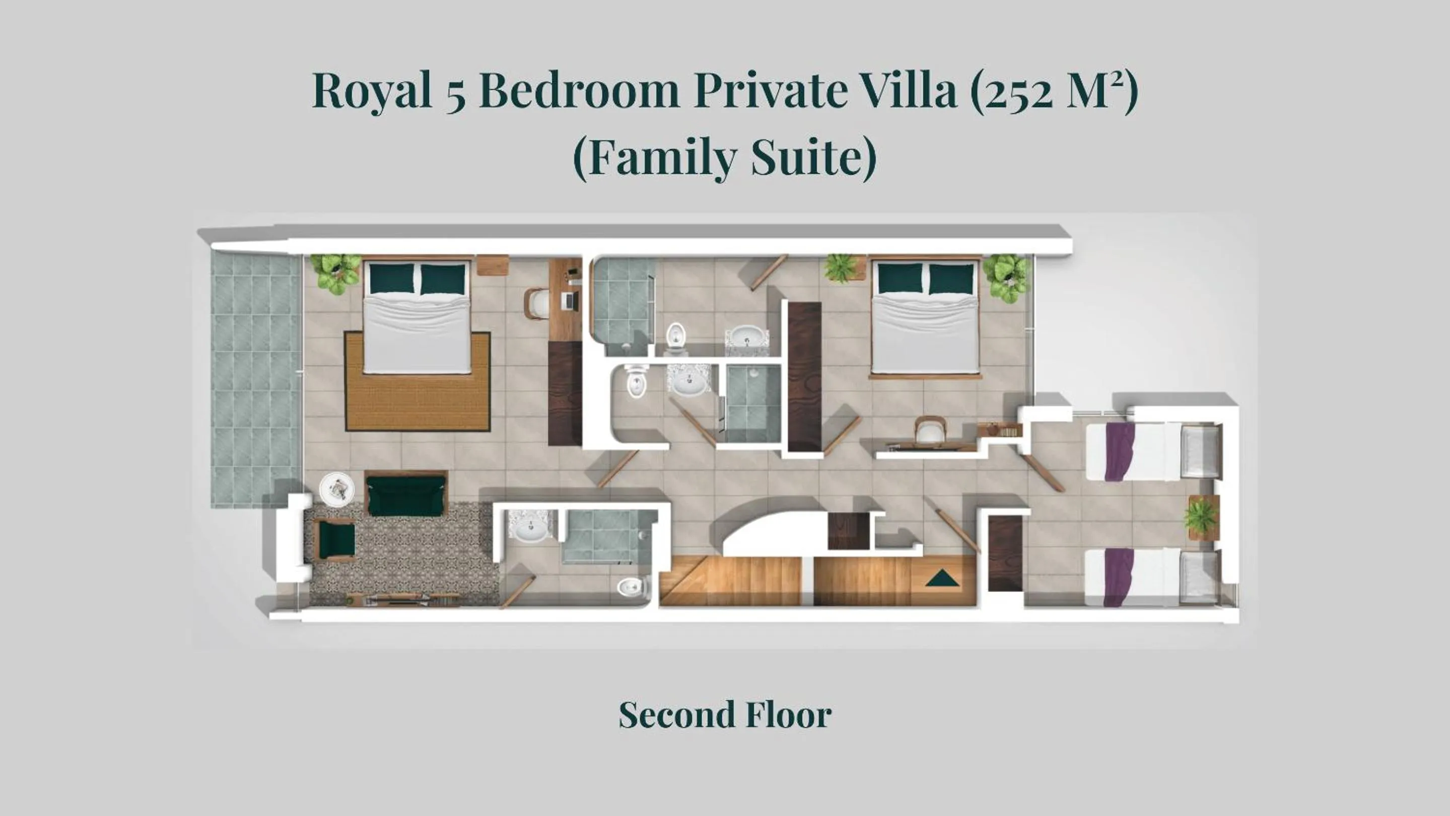 Floor plan in TUI BLUE Angkor Grace Wellness Resort