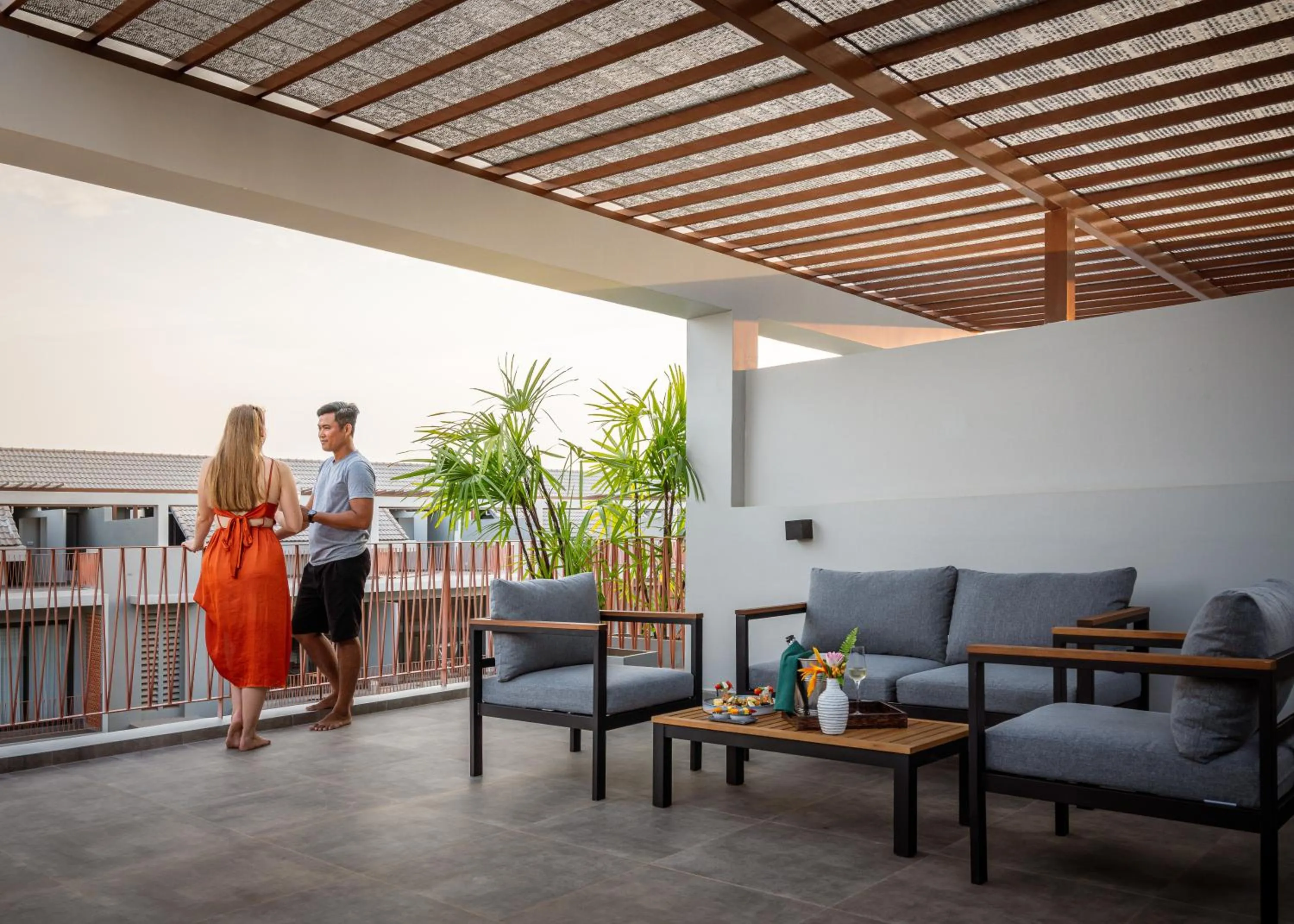 Balcony/Terrace in TUI BLUE Angkor Grace Wellness Resort