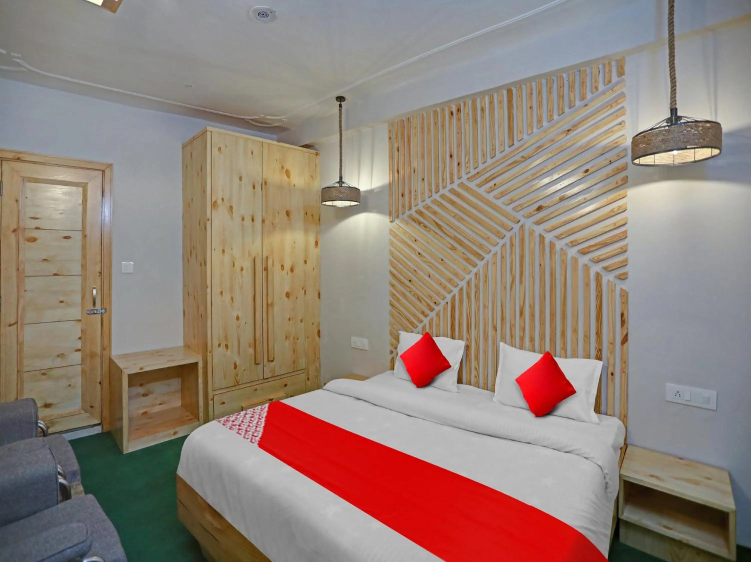 Bedroom in Hotel O Mystical Home Stay