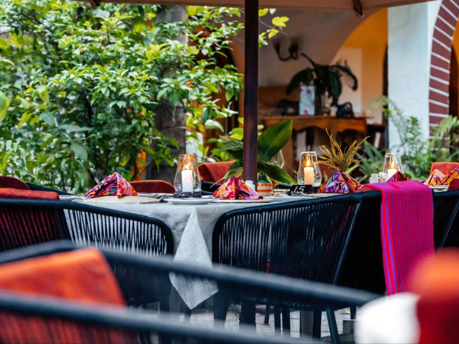 Patio in Mount Meru Game Lodge