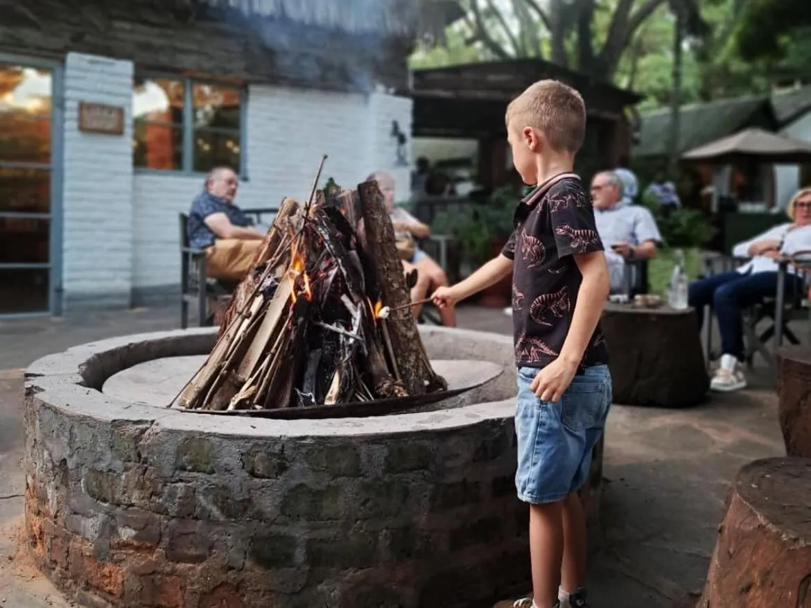 Patio in Mount Meru Game Lodge