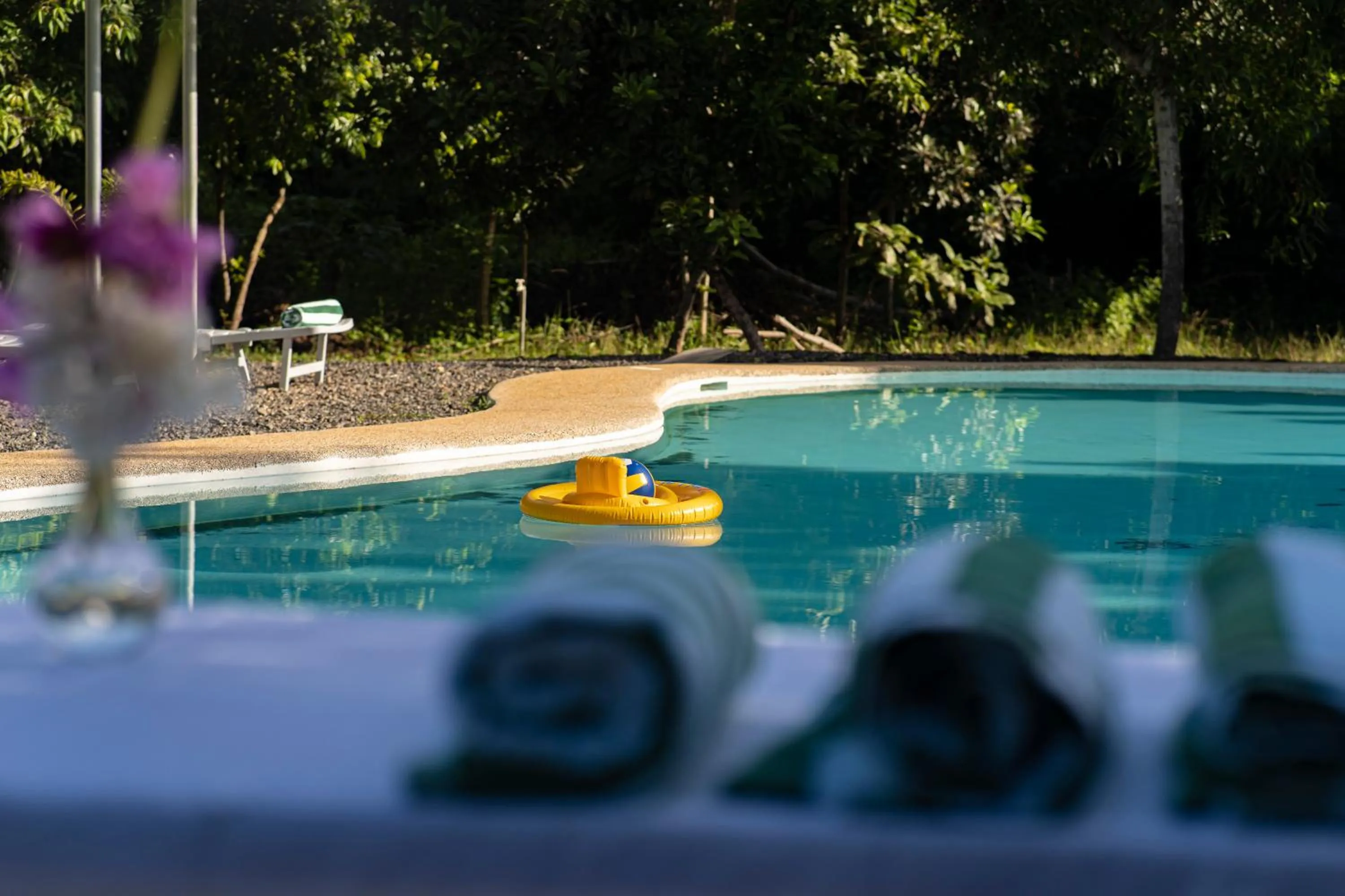 Swimming pool in Ana-as Apartelle (GGL)