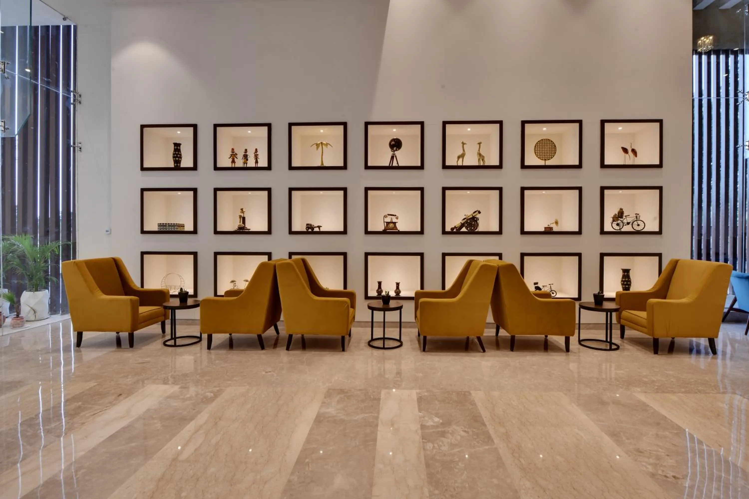 Lobby or reception in The Fern AN Ecotel Hotel, Alwar Sariska