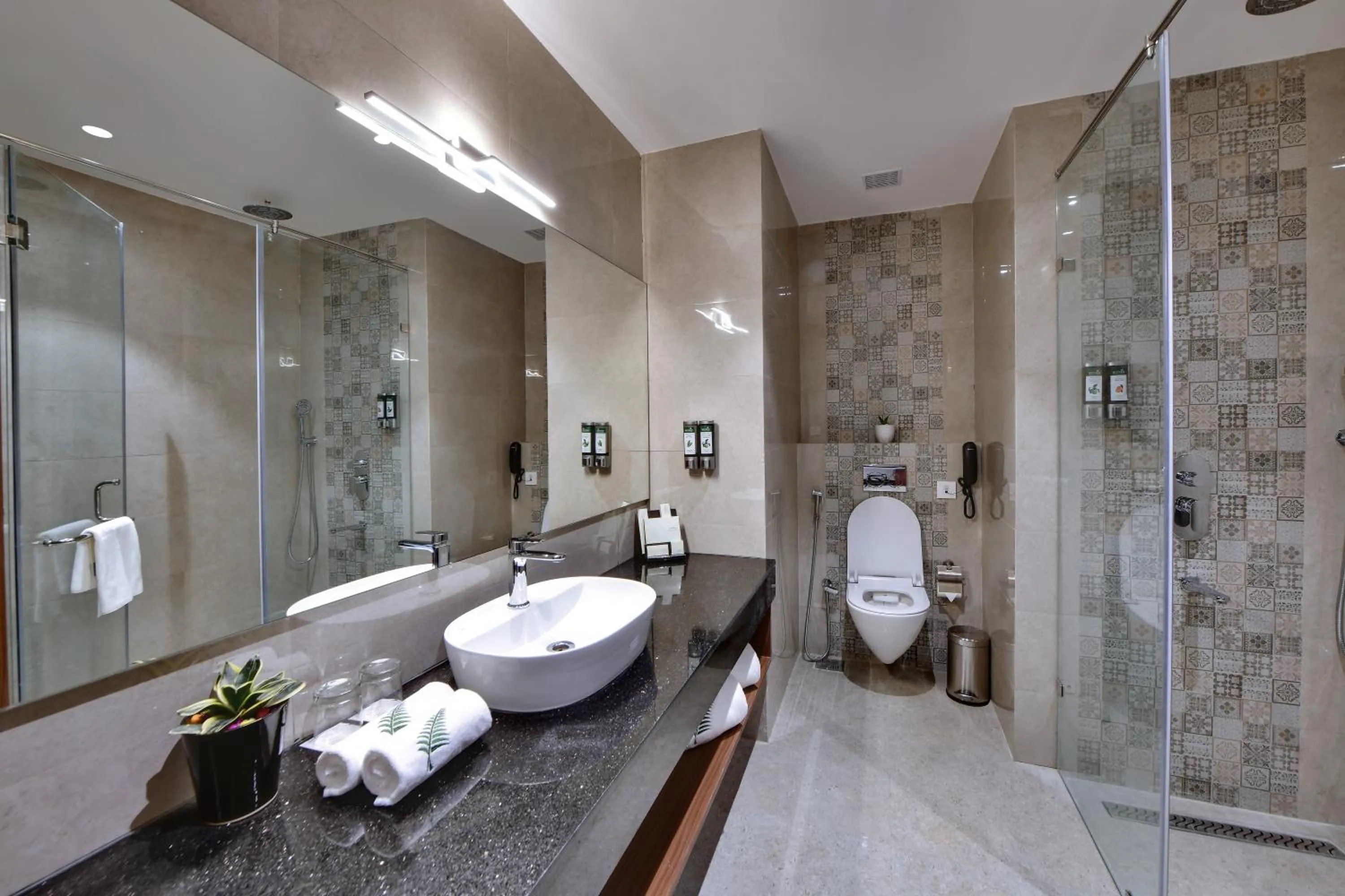 Bathroom in The Fern AN Ecotel Hotel, Alwar Sariska