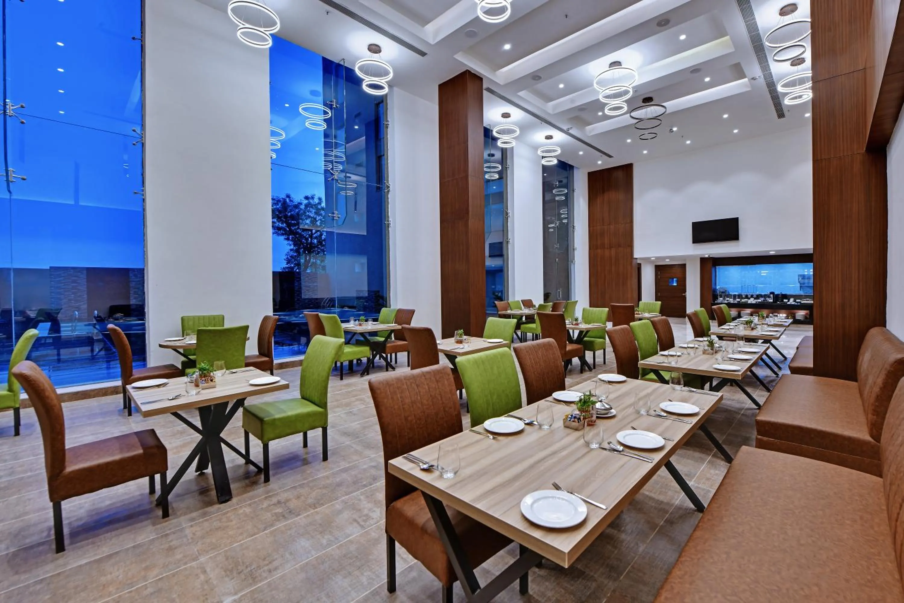 Restaurant/places to eat in The Fern AN Ecotel Hotel, Alwar Sariska