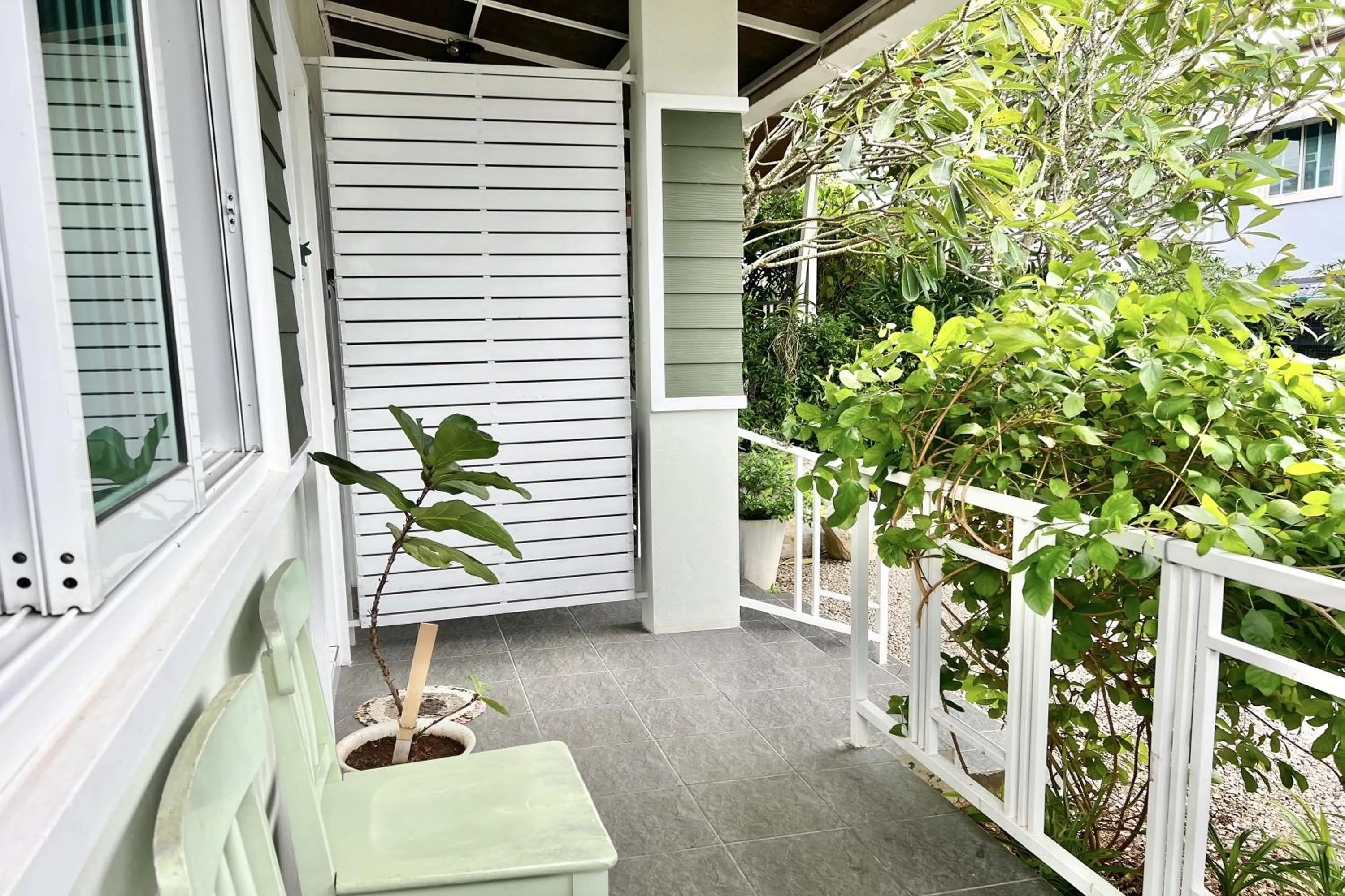 Balcony/Terrace in Bann Kam B&B