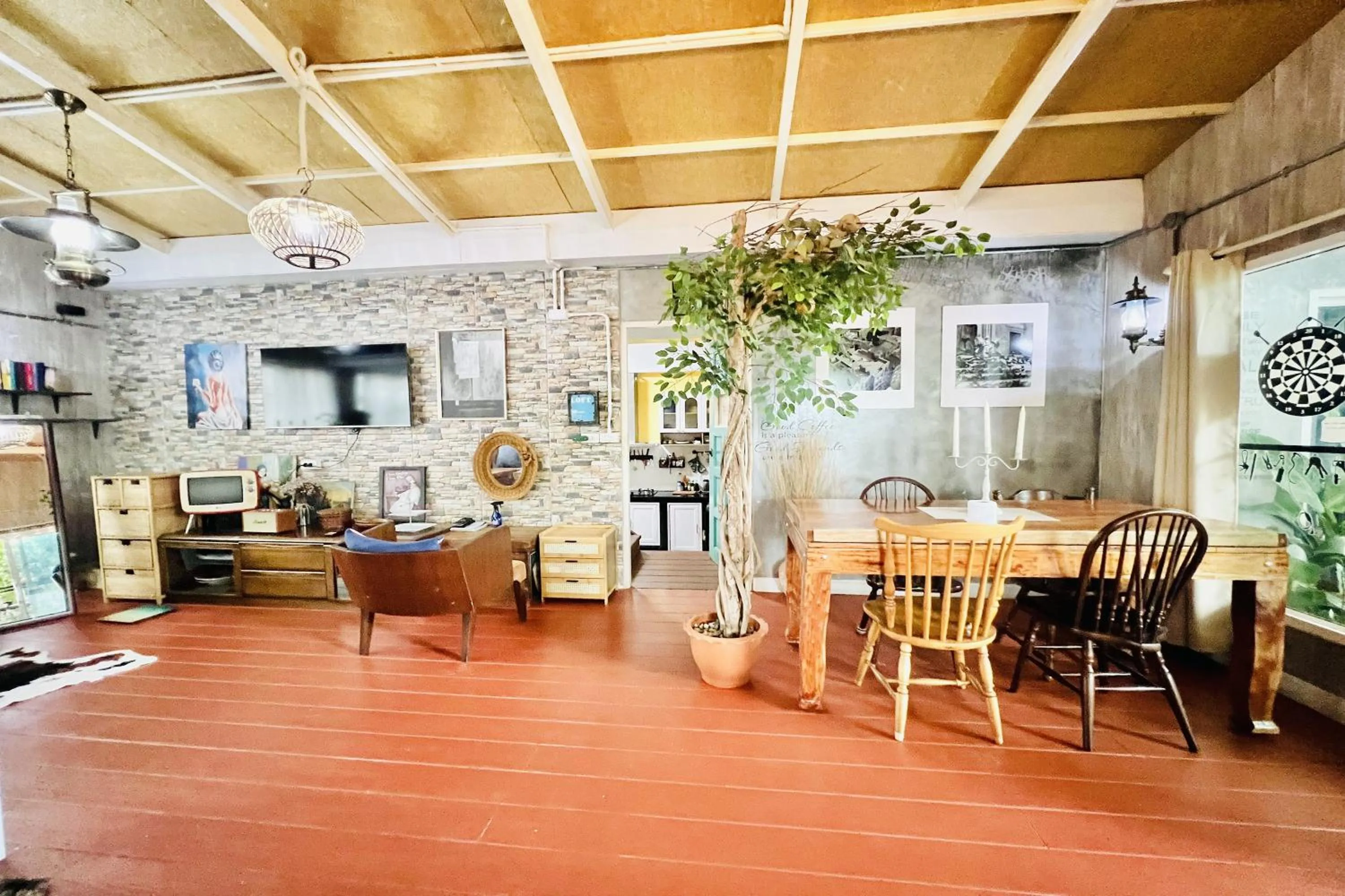 Seating area in Bann Kam B&B