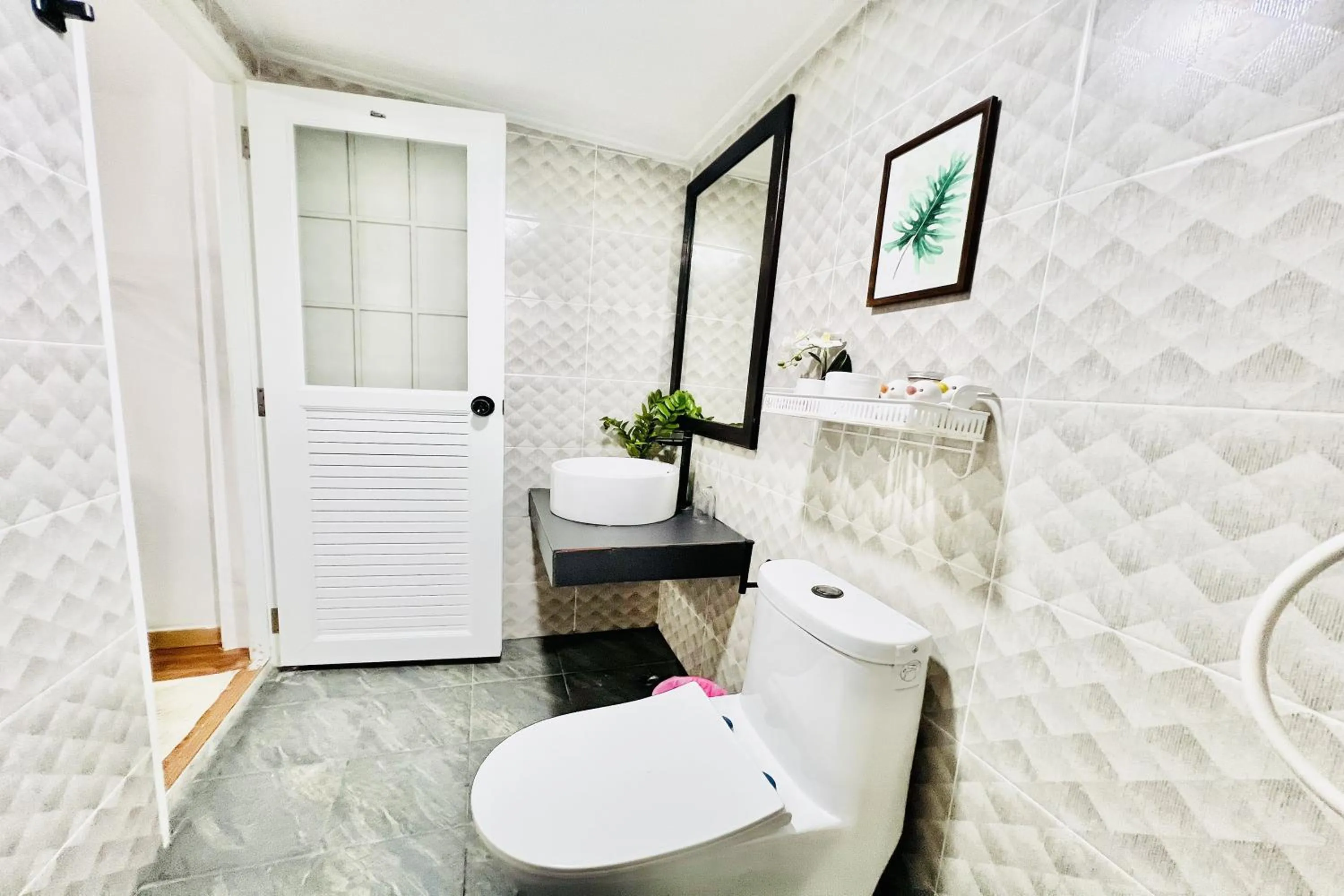 Bathroom in Bann Kam B&B