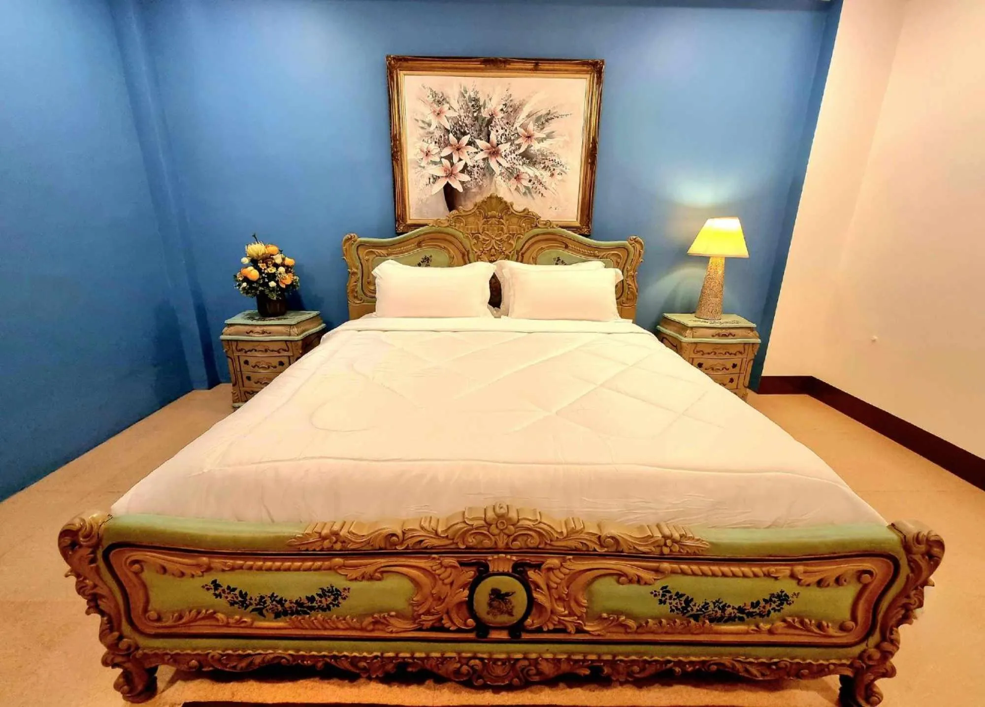 Bed in Residencia Orlina