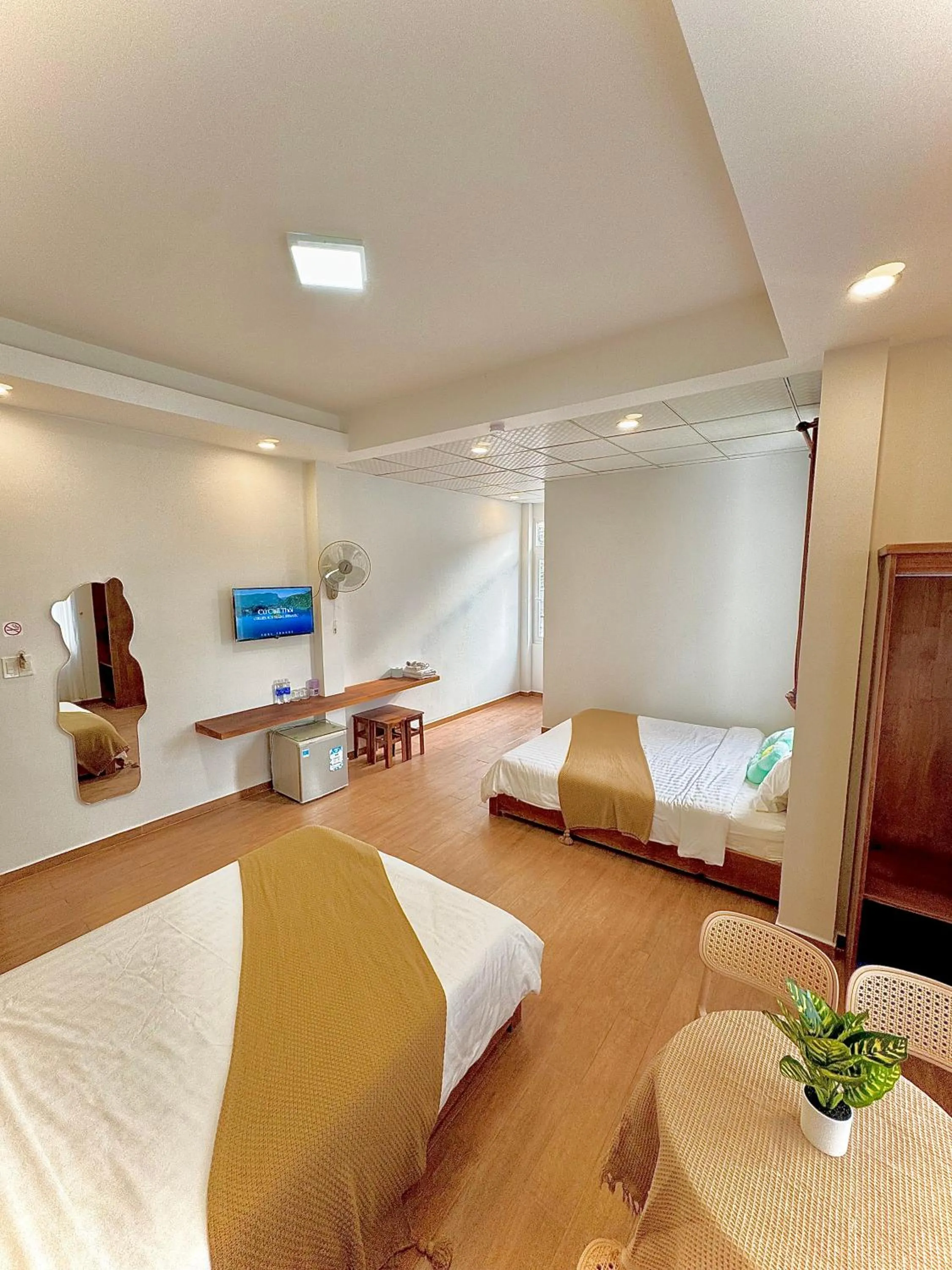 Bed in Quang Minh Dalat Hotel