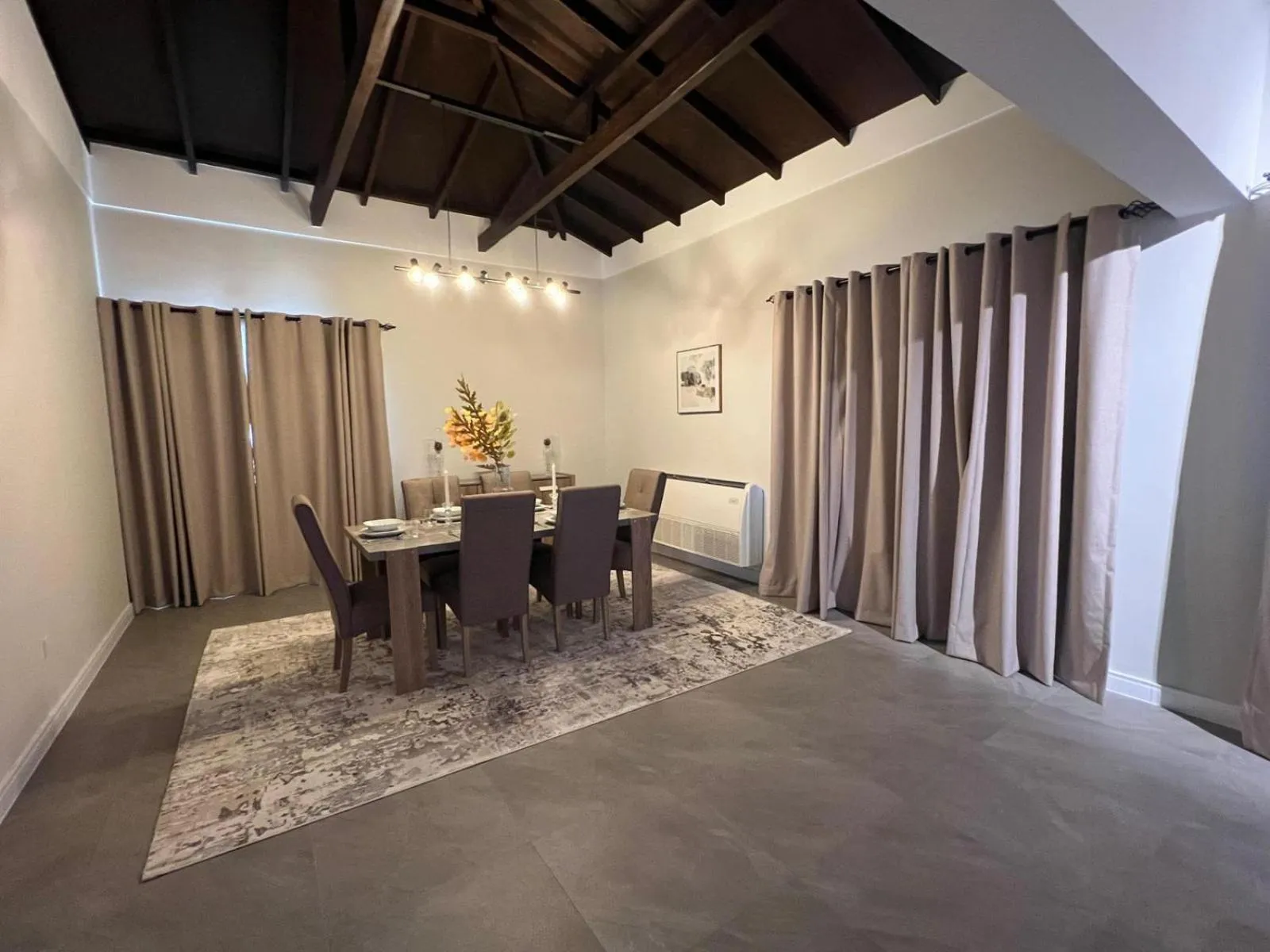 Dining area in Nordic Gardens