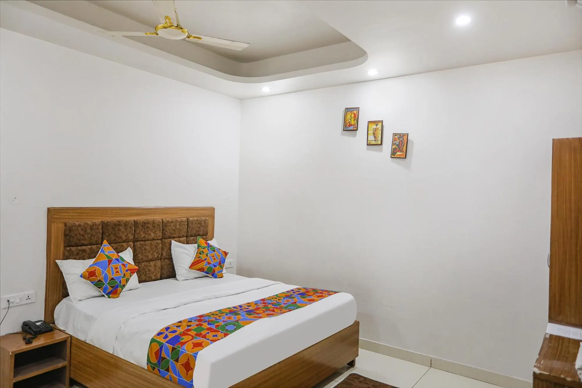 Bedroom, Bed in FabHotel Well Stay