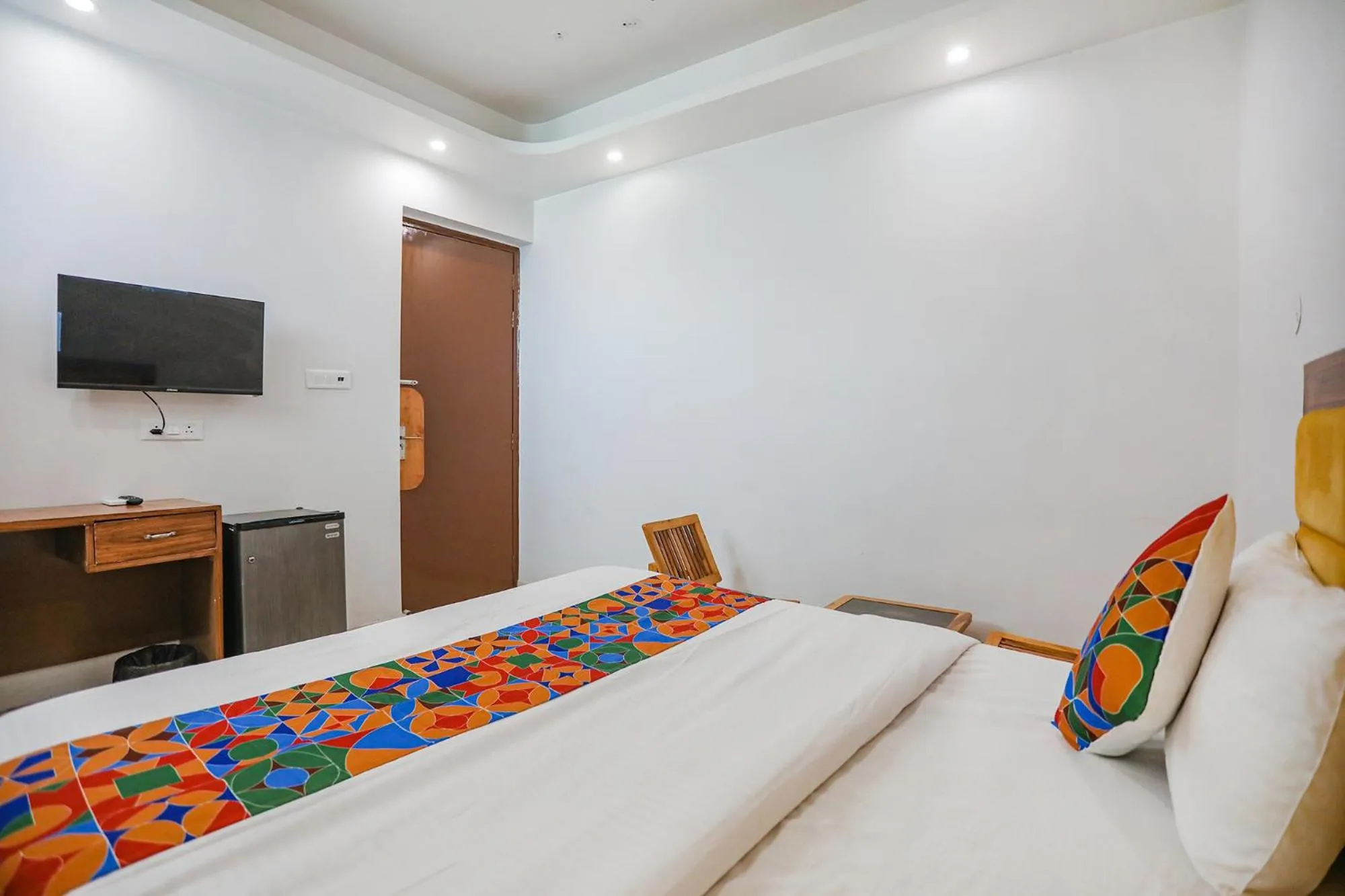 Bedroom, Bed in FabHotel Well Stay