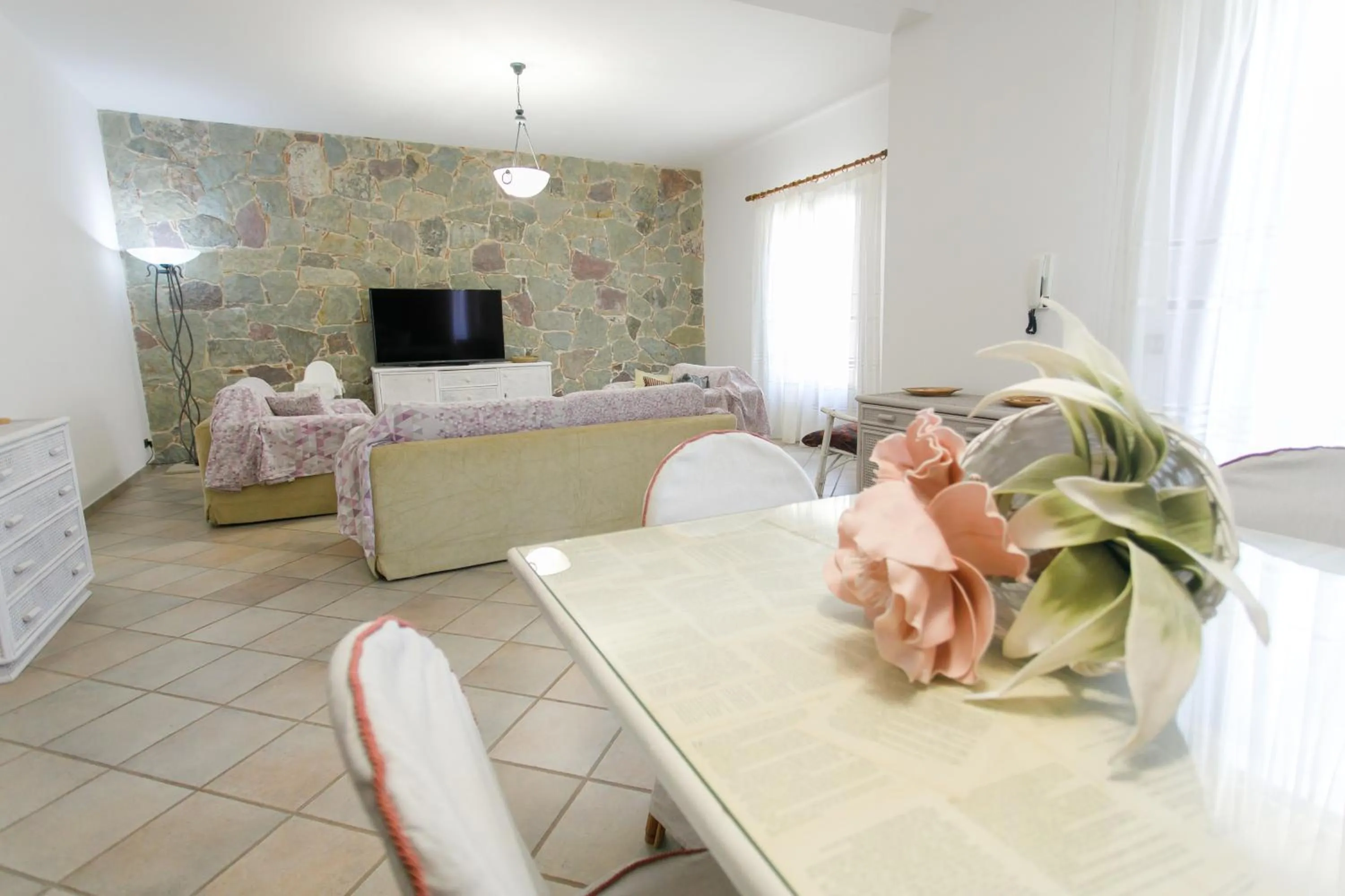 Seating area, Bed in SanVitoTour- Residence Il Baglio