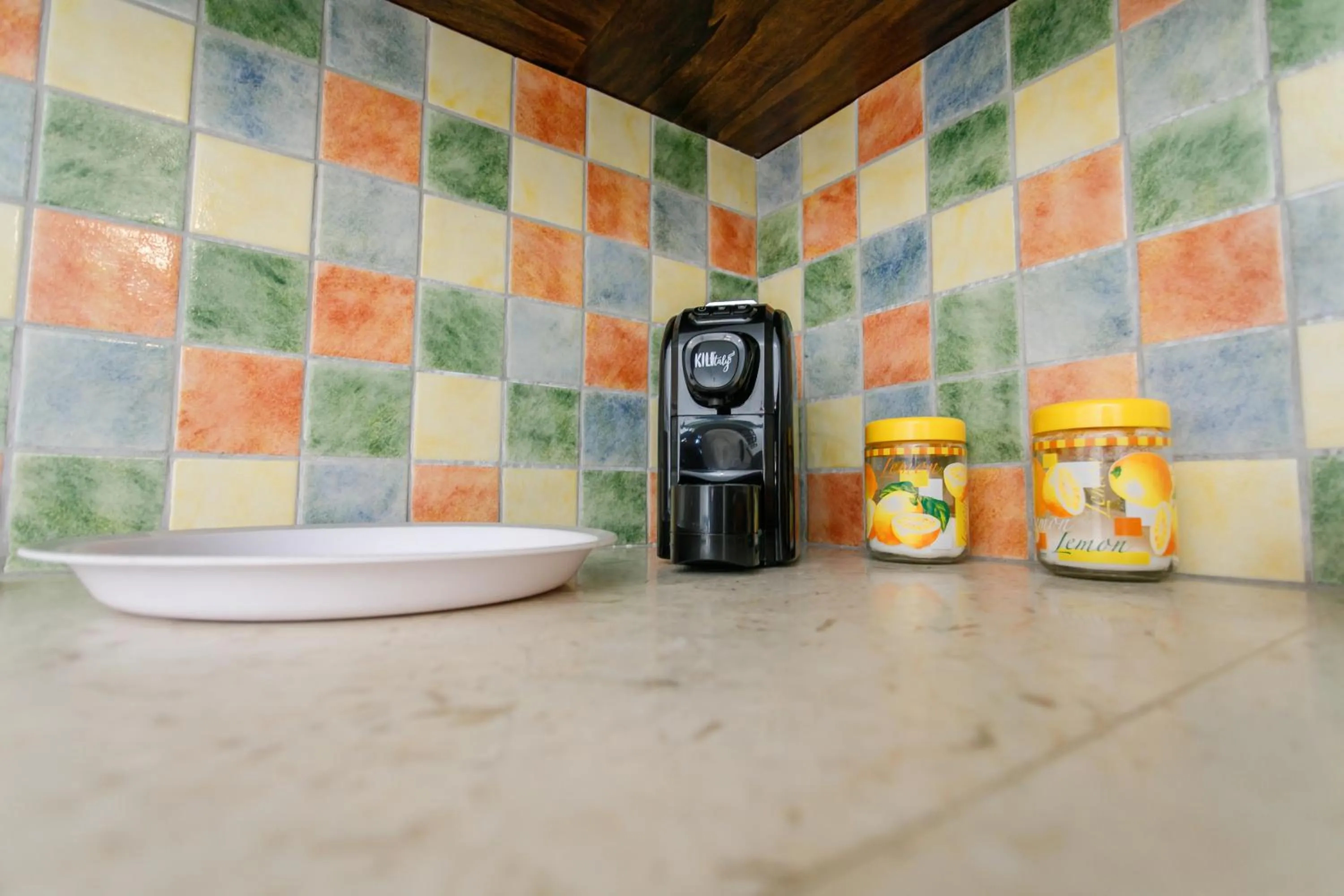 Kitchen or kitchenette in SanVitoTour- Residence Il Baglio