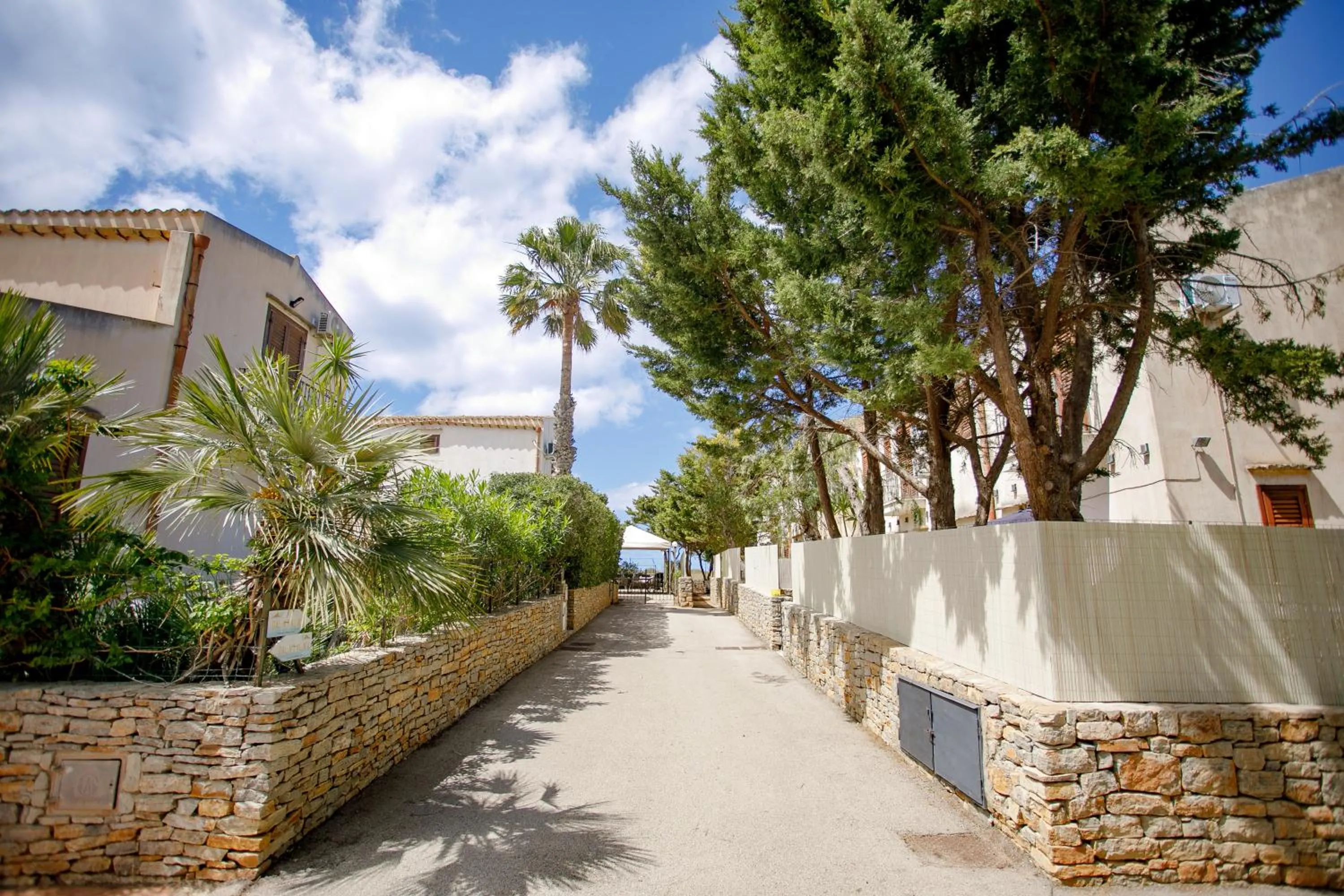 Bird's eye view in SanVitoTour- Residence Il Baglio