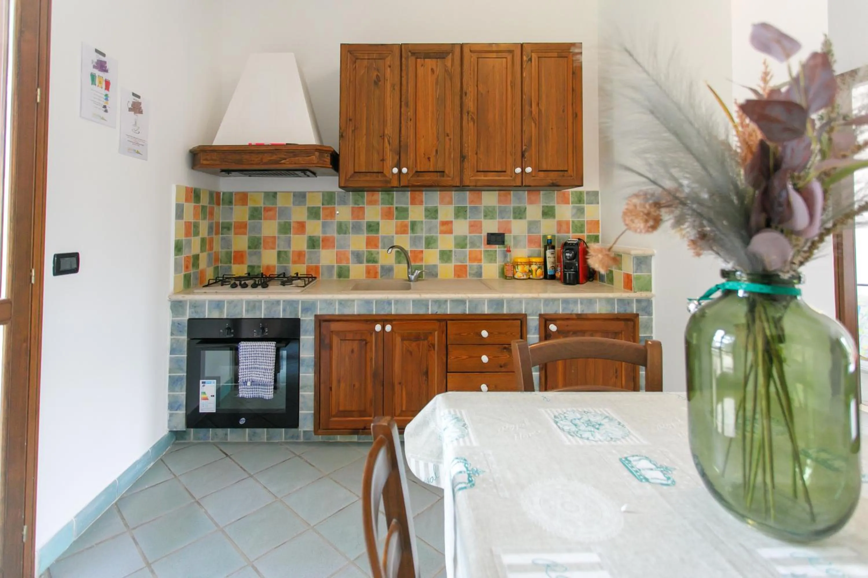 kitchen in SanVitoTour- Residence Il Baglio
