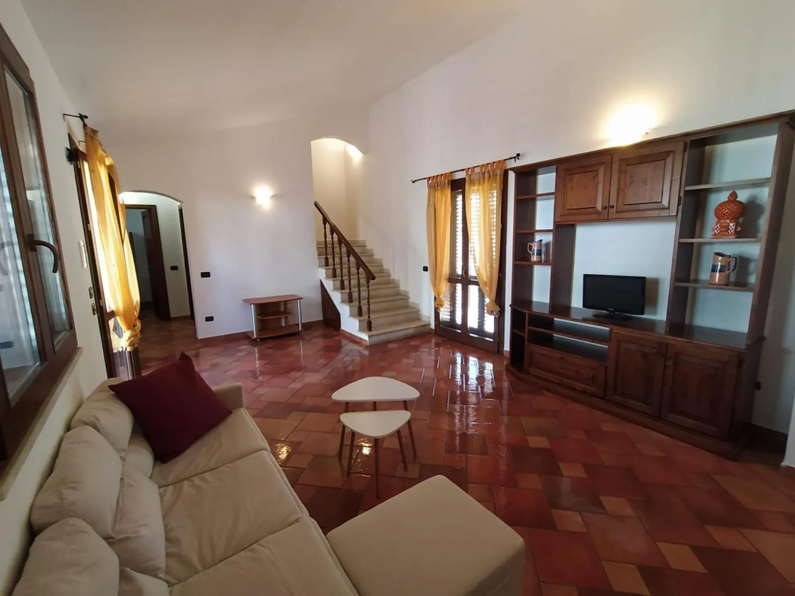 Living room in SanVitoTour- Residence Il Baglio
