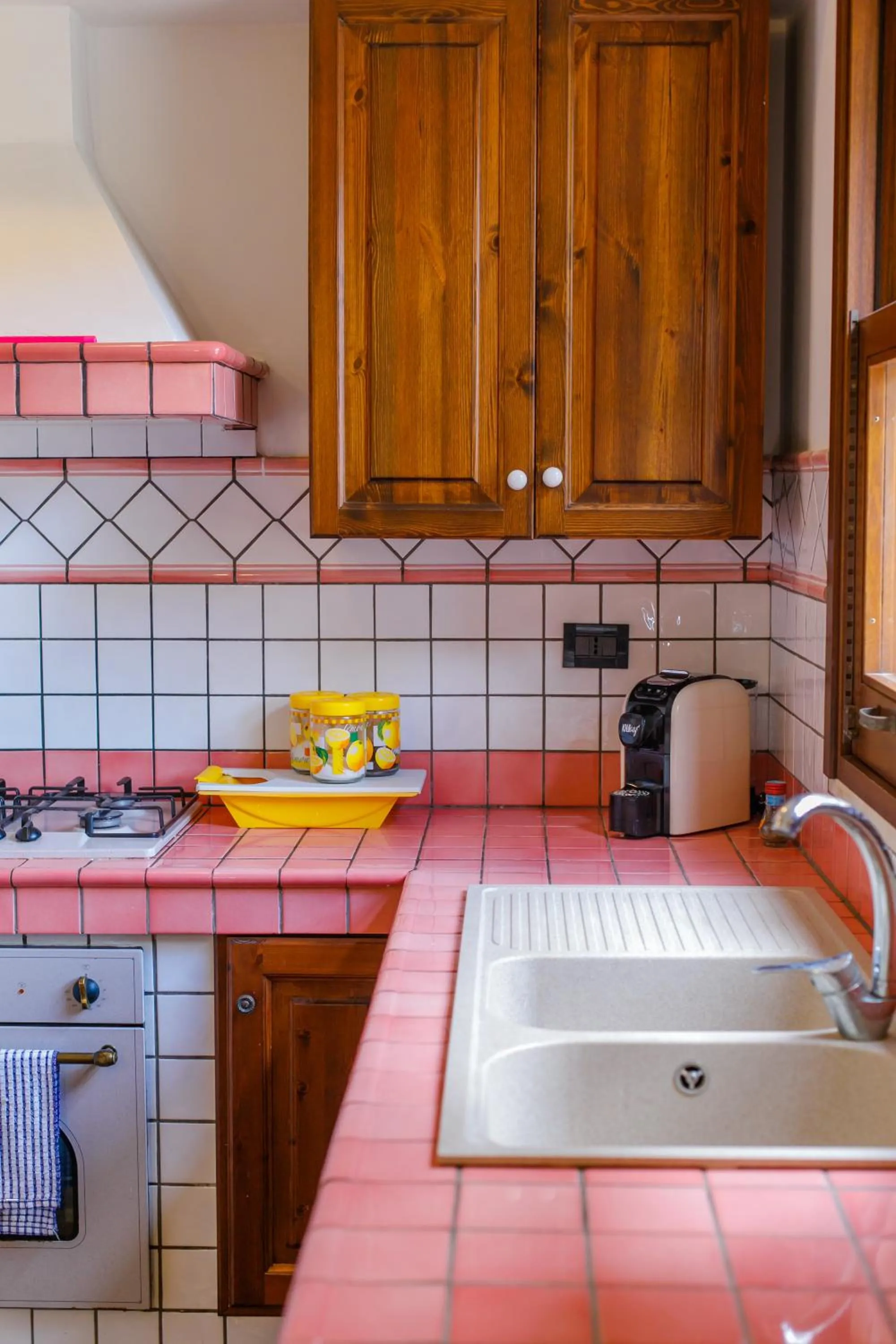 kitchen in SanVitoTour- Residence Il Baglio