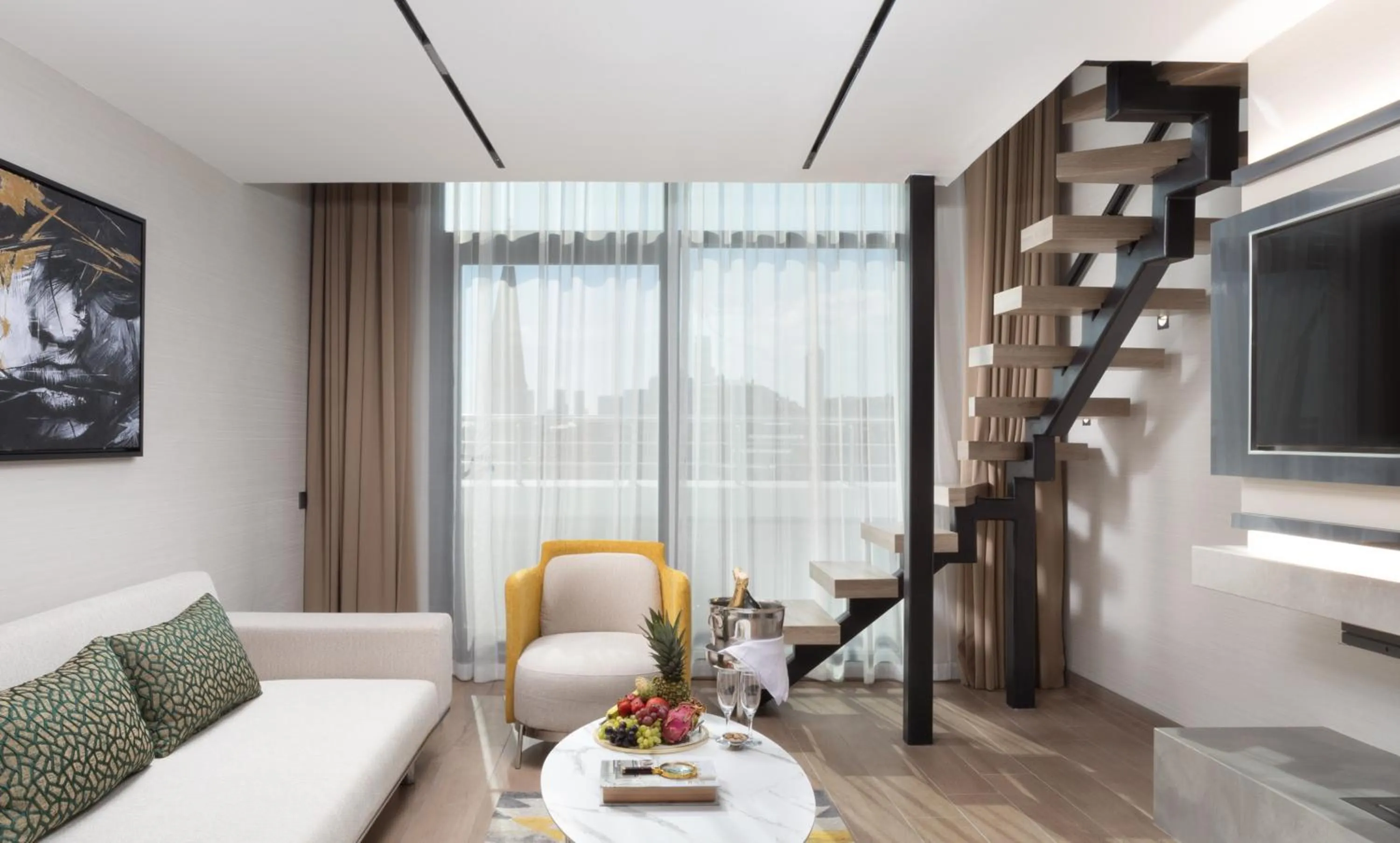 Living room in Nish Palace Beşiktaş