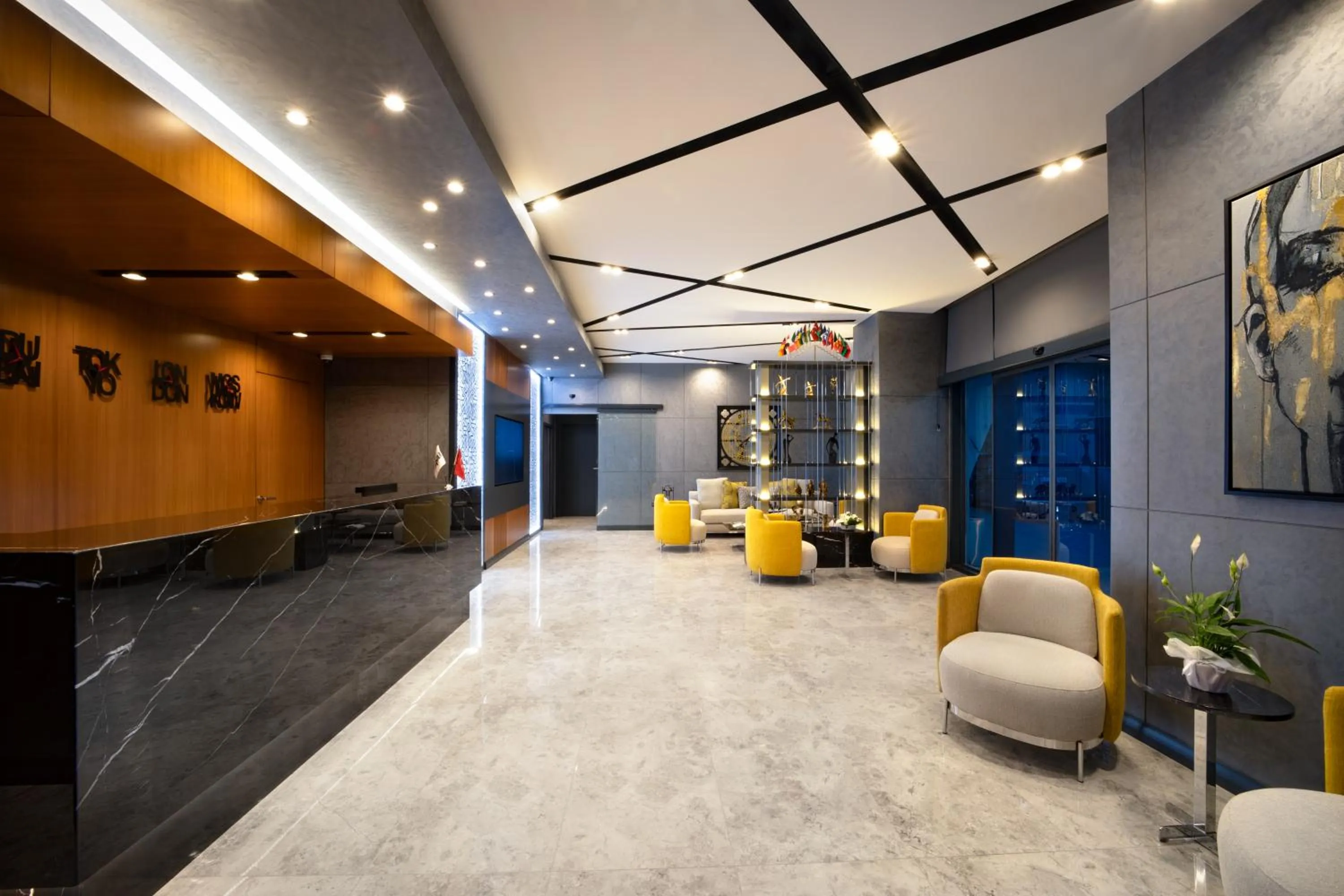 Lobby or reception in Nish Palace Beşiktaş