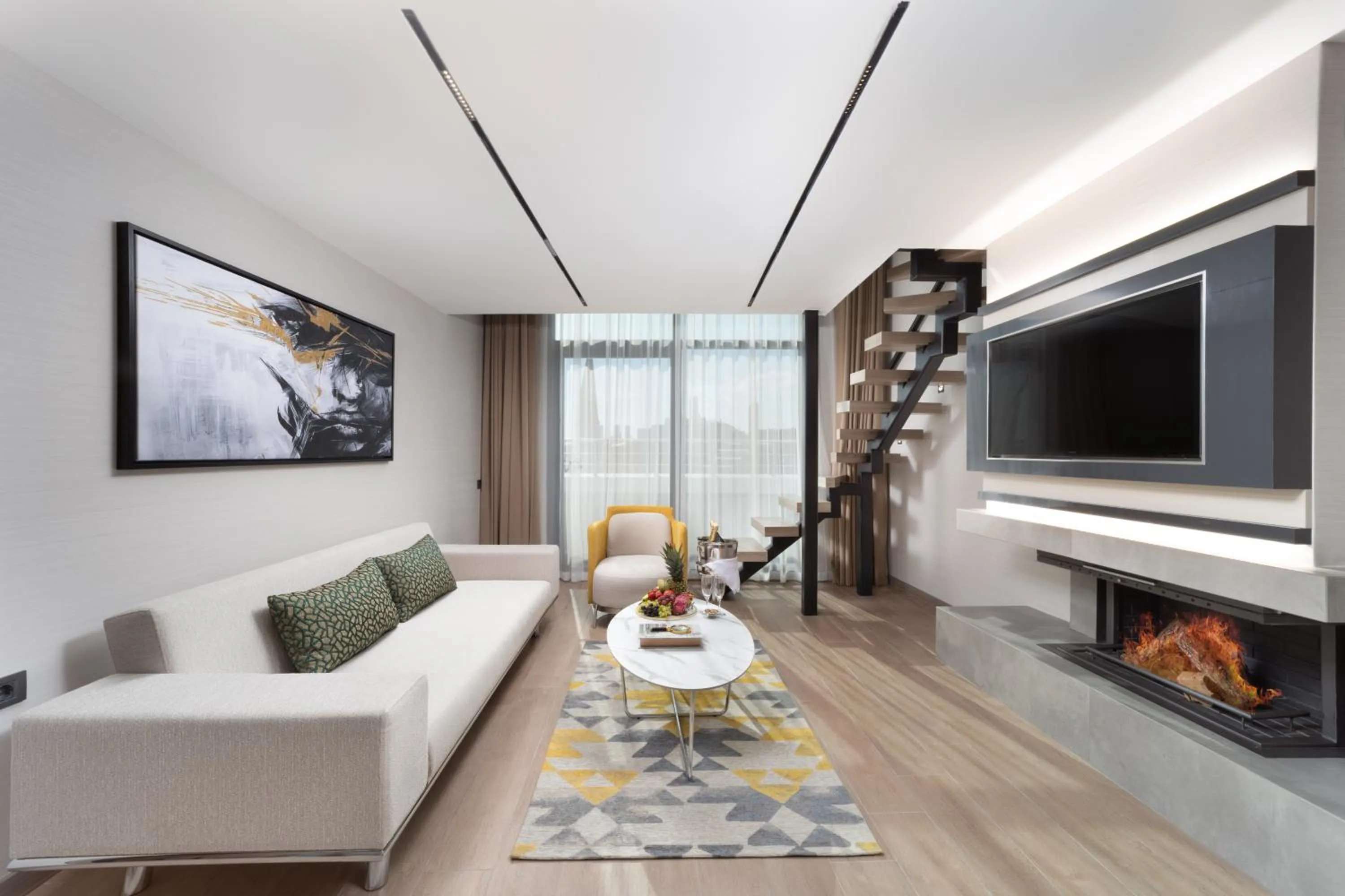 Living room in Nish Palace Beşiktaş