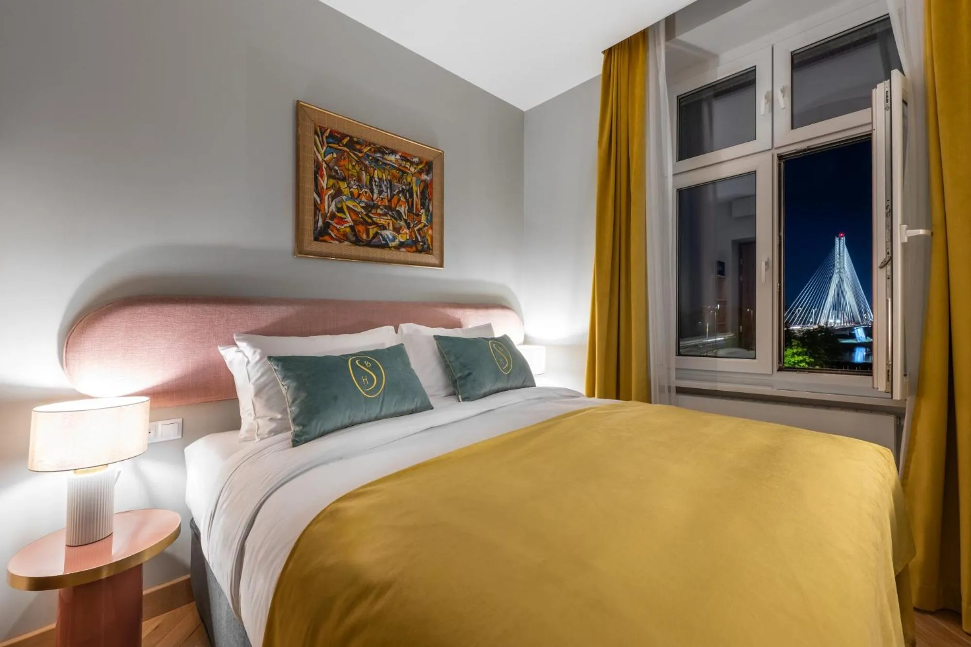 Bed in Sava Boutique Hotel