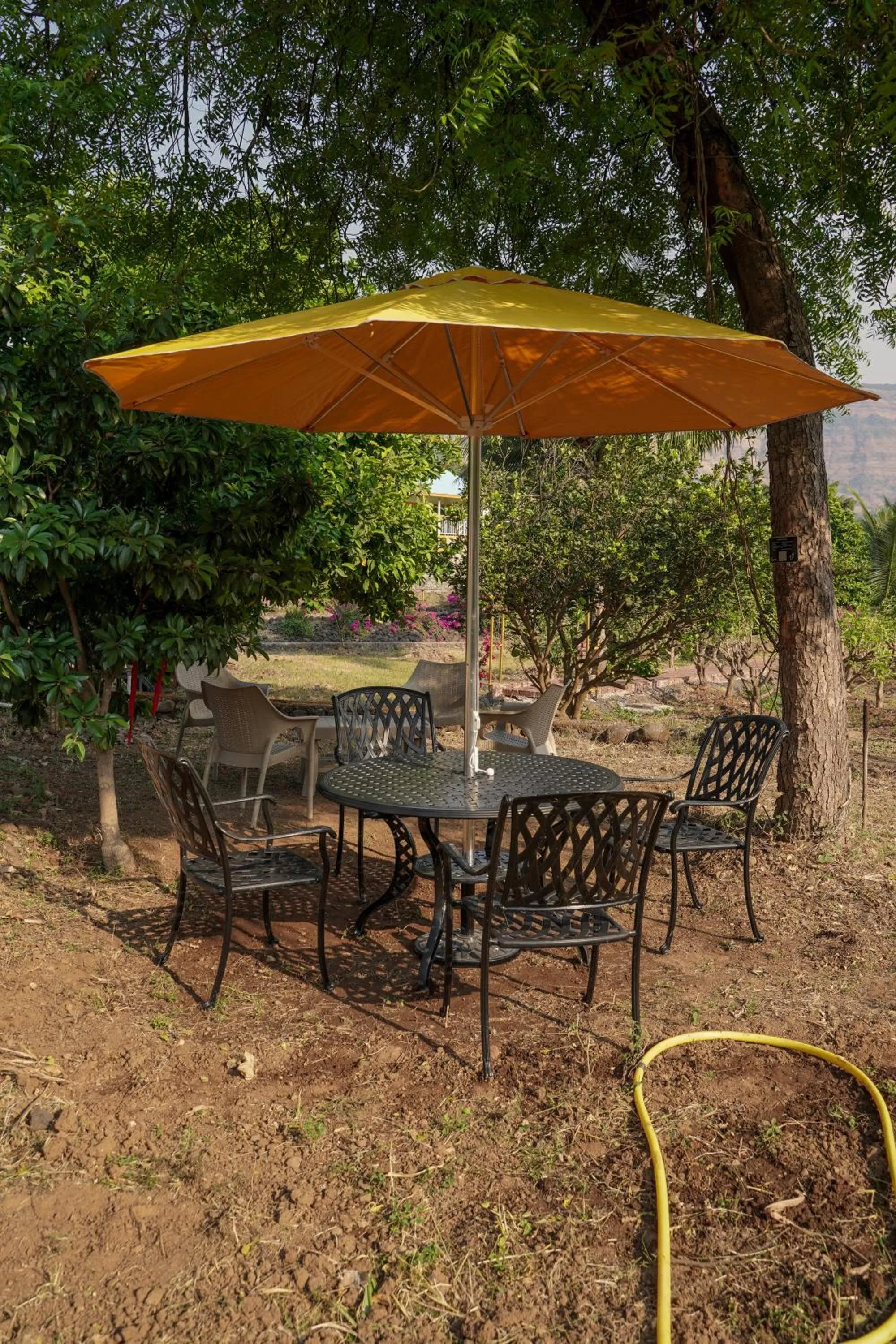Dining area in The Riverstone Agro Farm