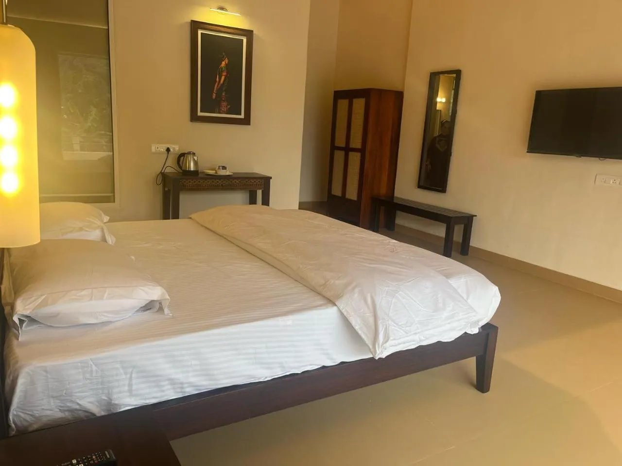 room service, Bed in The Riverstone Agro Farm