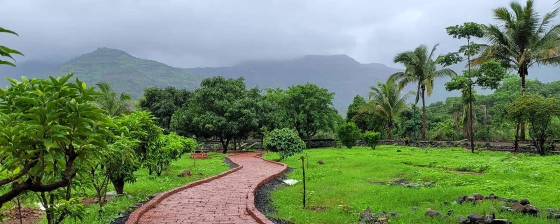 Garden view in The Riverstone Agro Farm