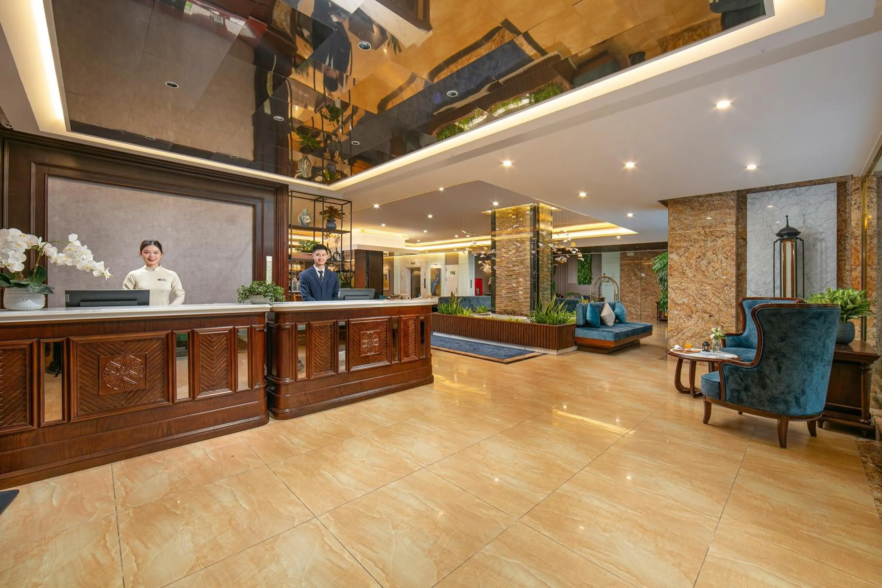 Lobby or reception in Gloud Hotel