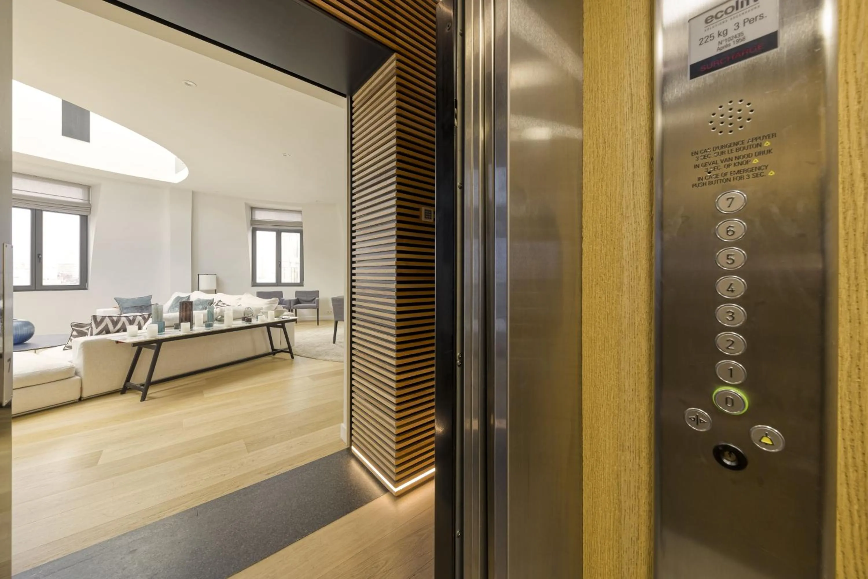 Triplex penthouse in the city center