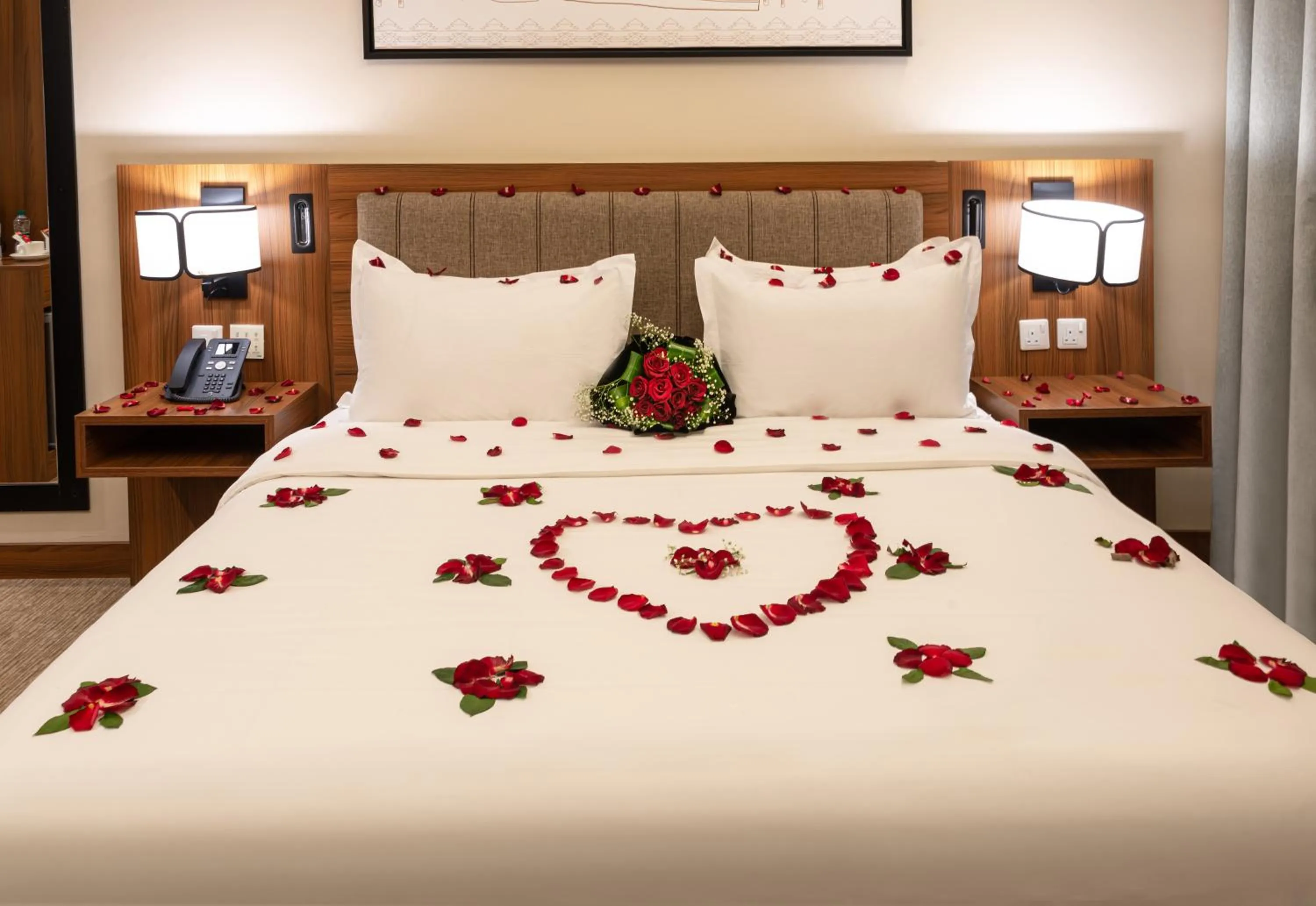 Bed in HDB Financial District