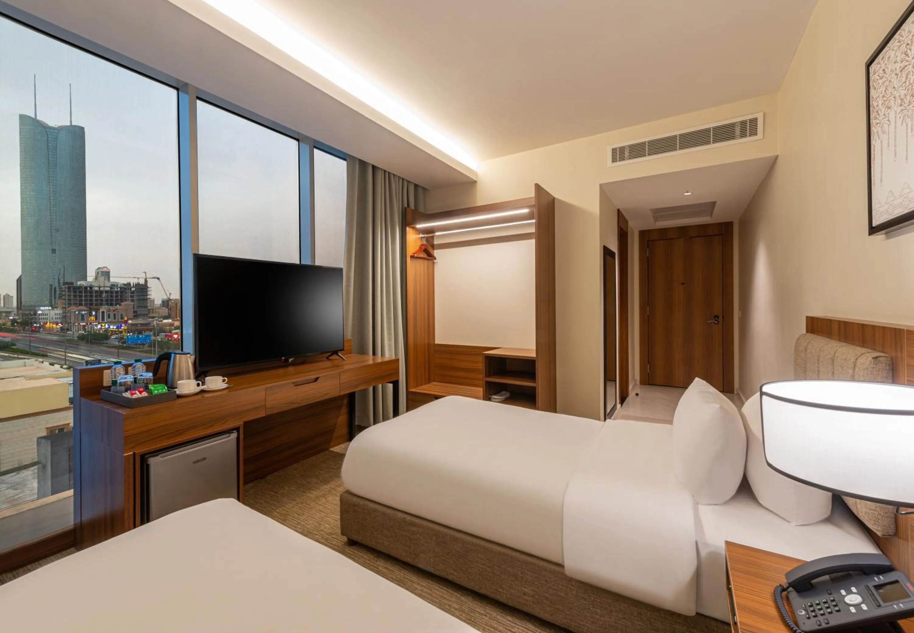 Bed in HDB Financial District