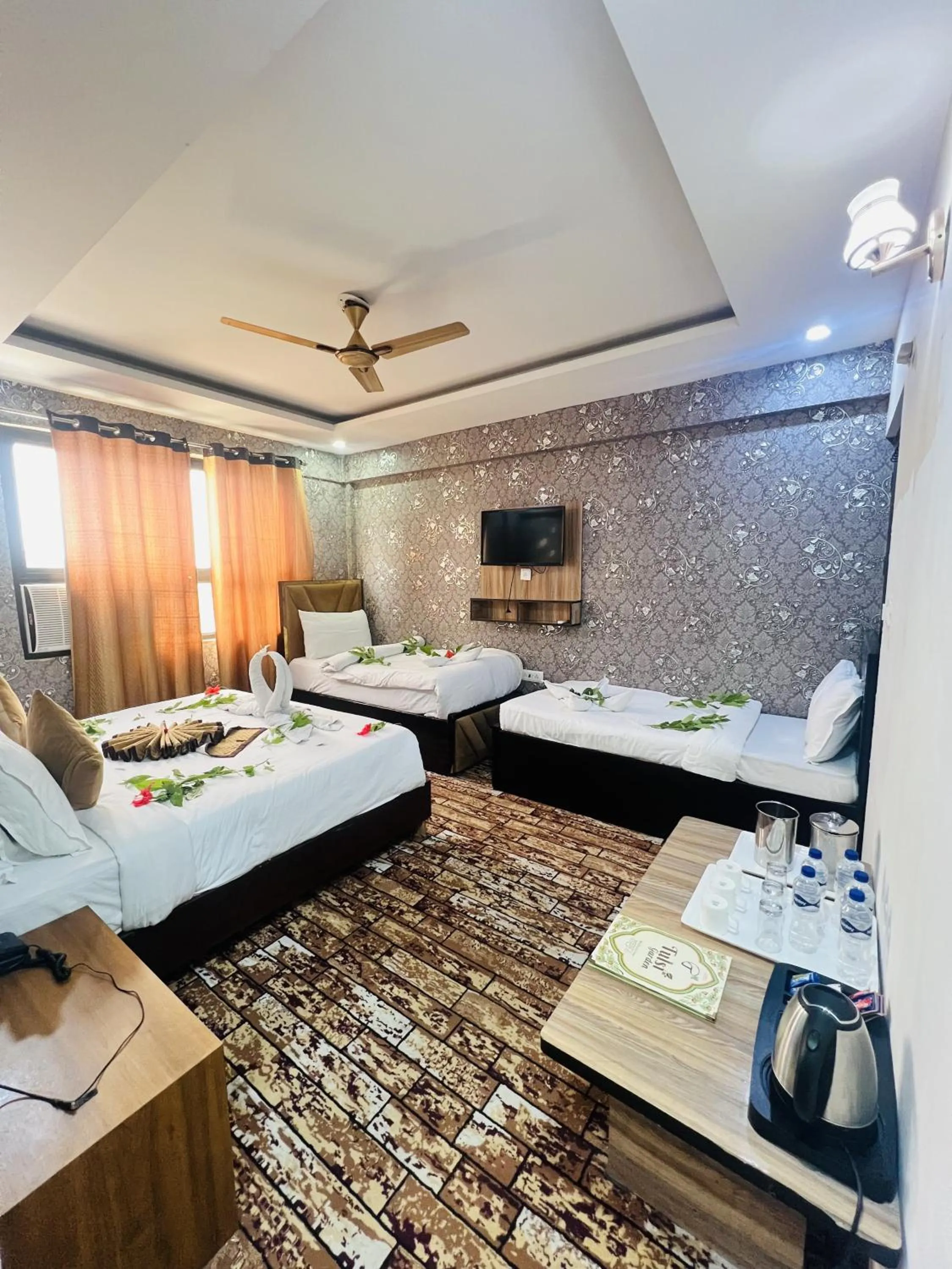 Bed in Tulsi Garden- Near Prem Mandir Vrindavan