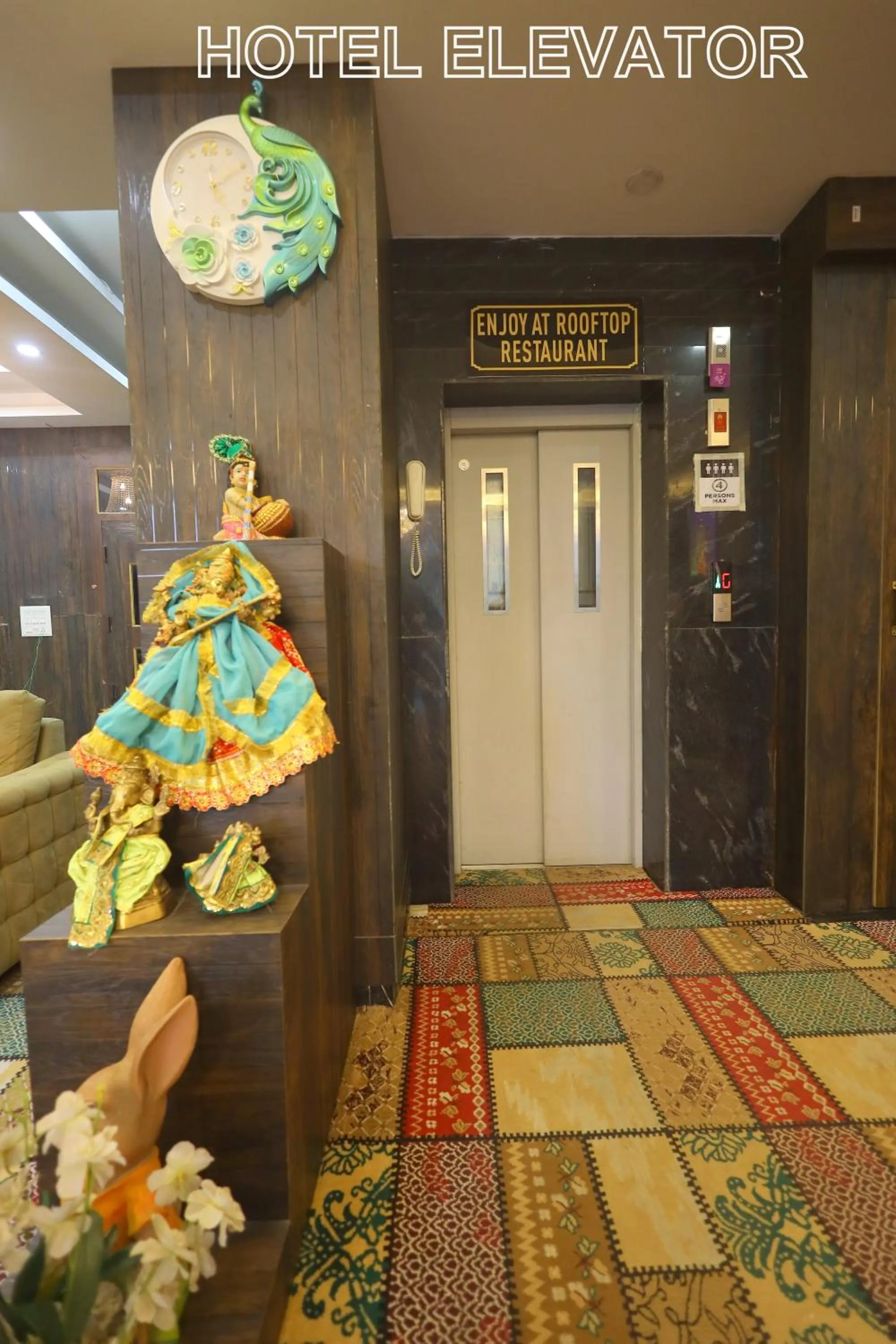 elevator in Tulsi Garden- Near Prem Mandir Vrindavan