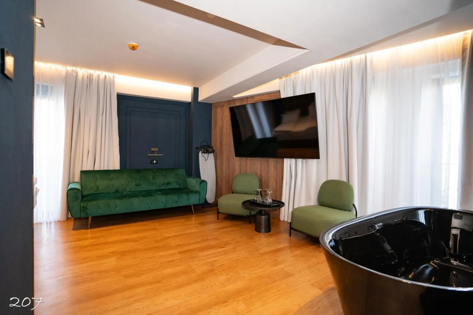 Seating area in Cosmopolita Boutique Hotel