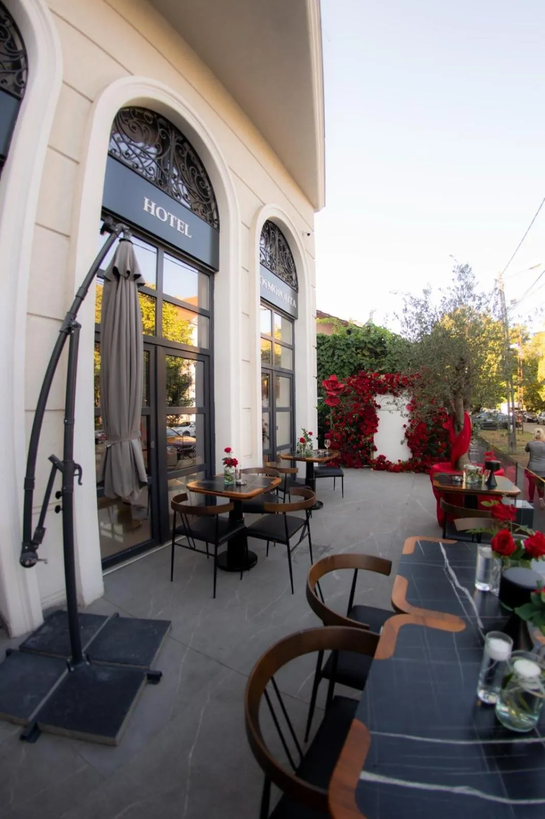 Balcony/Terrace in Cosmopolita Boutique Hotel