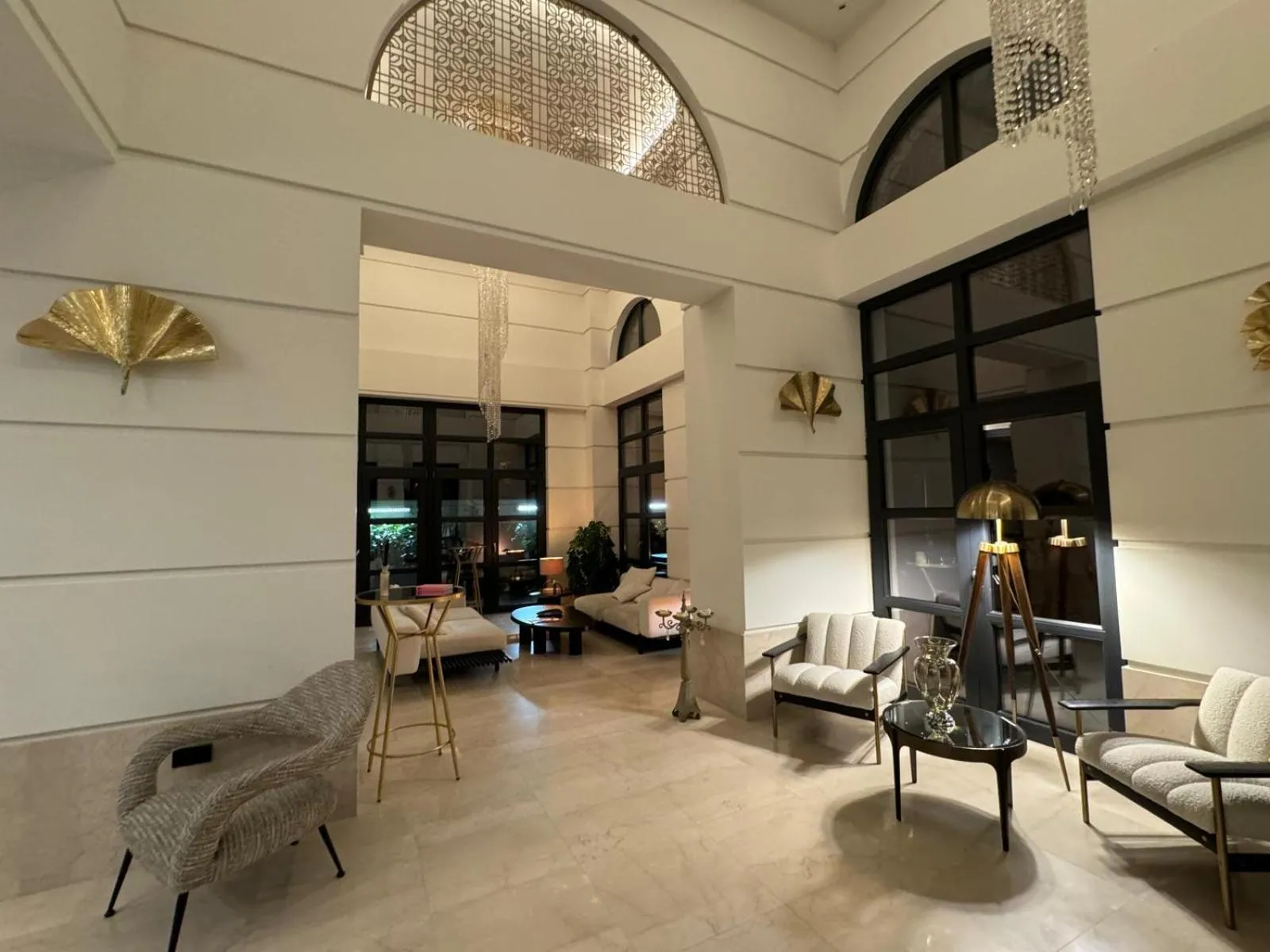 Seating area in Cosmopolita Boutique Hotel