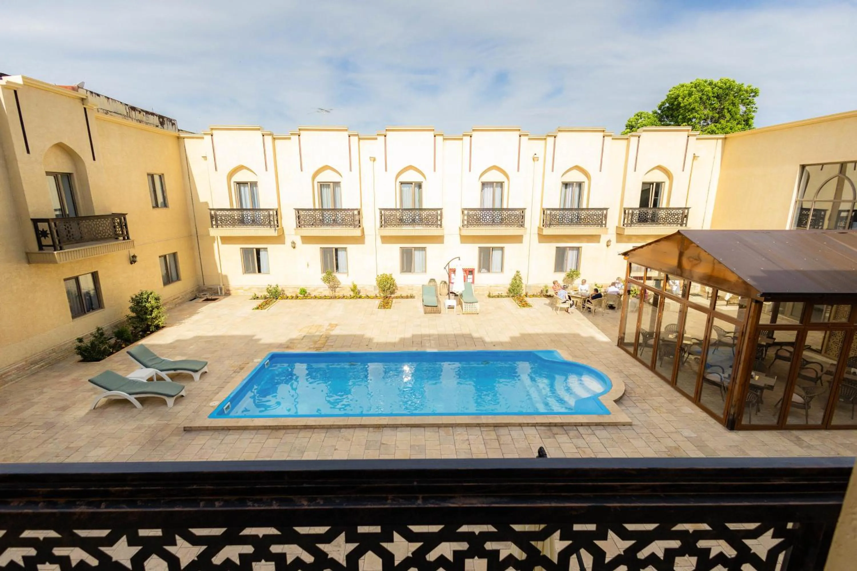 Property building in Khan Hotel Samarkand