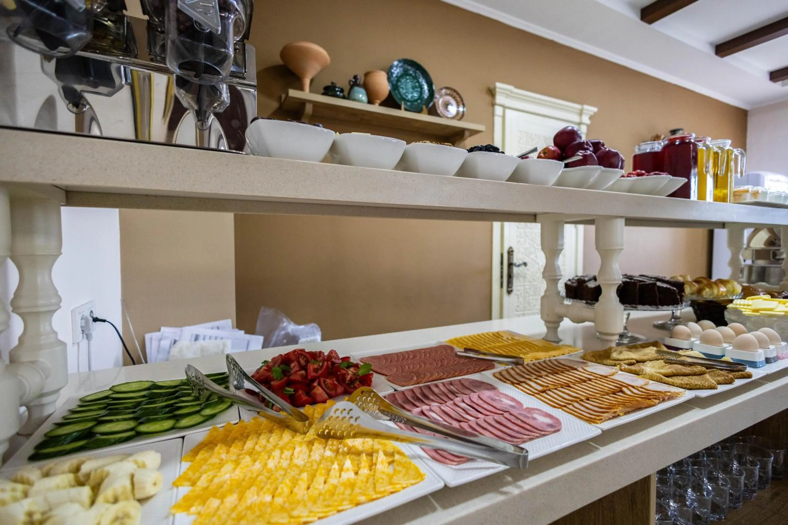 Kitchen or kitchenette in Khan Hotel Samarkand