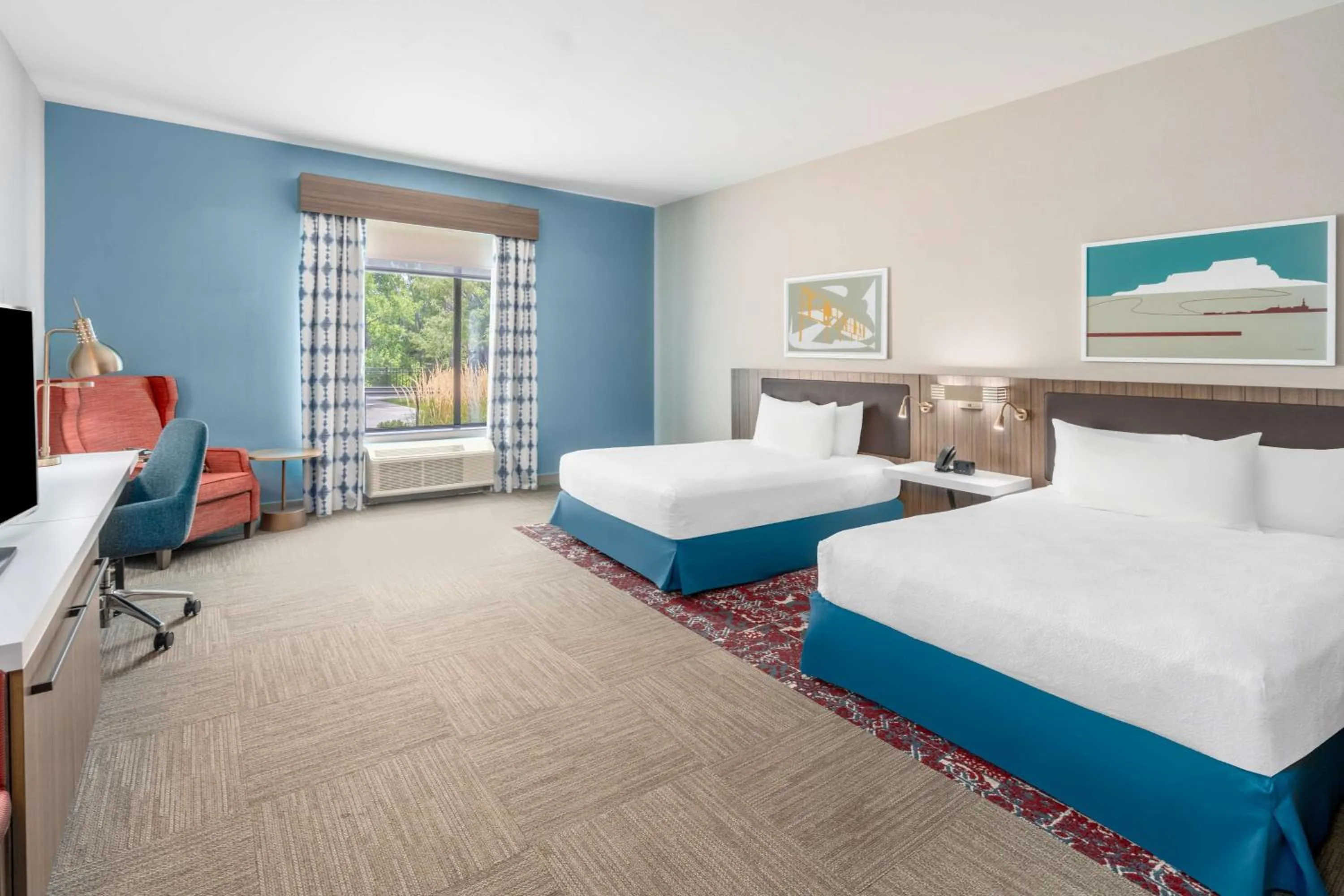 Bed in Hilton Garden Inn Trinidad Downtown