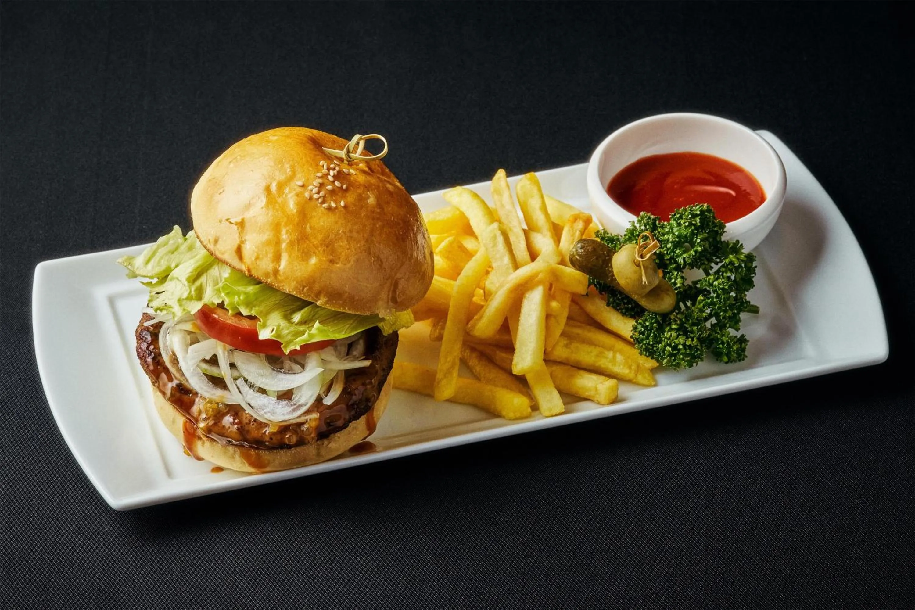 Dining area in Hilton Yokohama