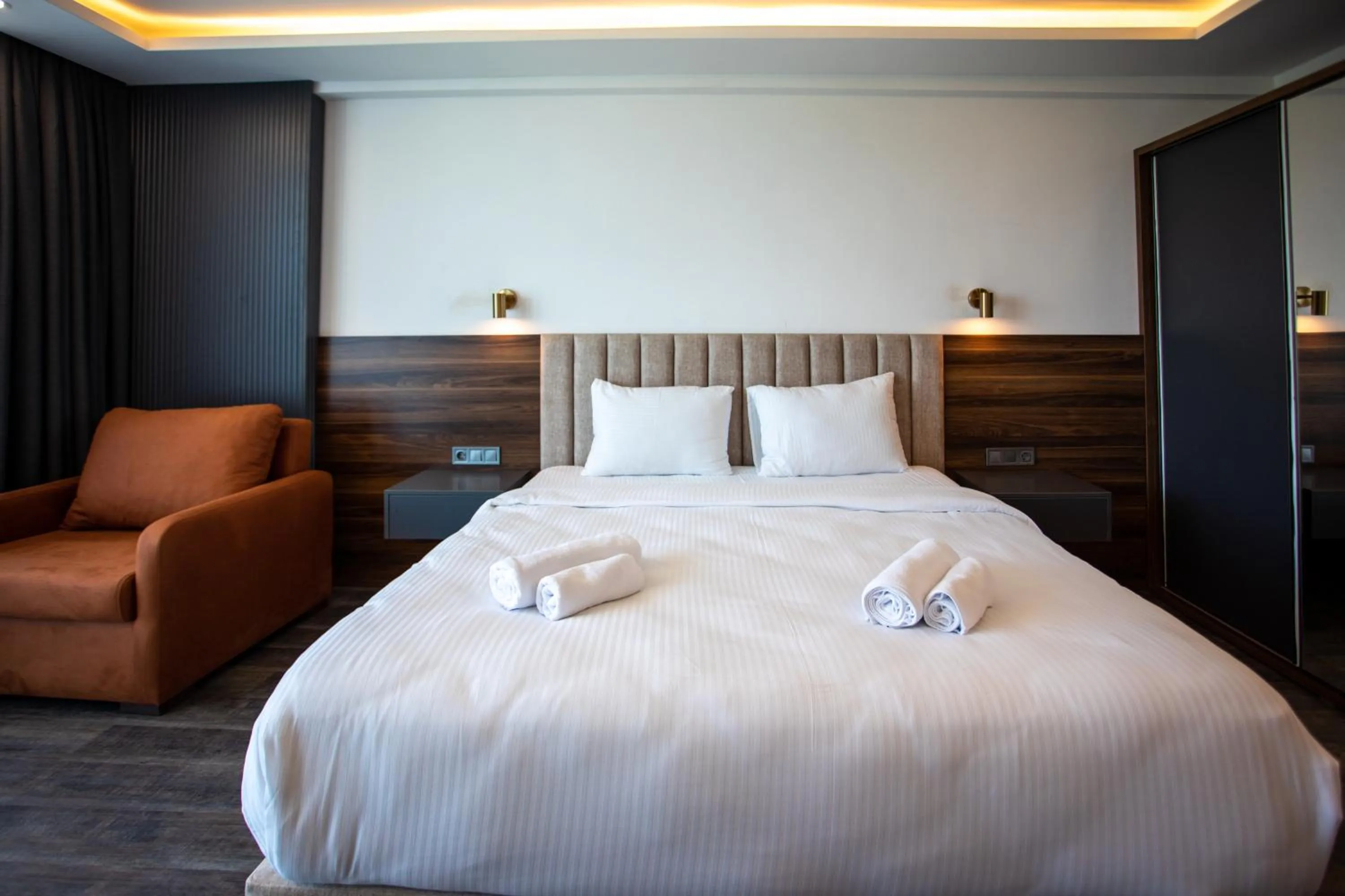 Bed in Batumi View Luxury