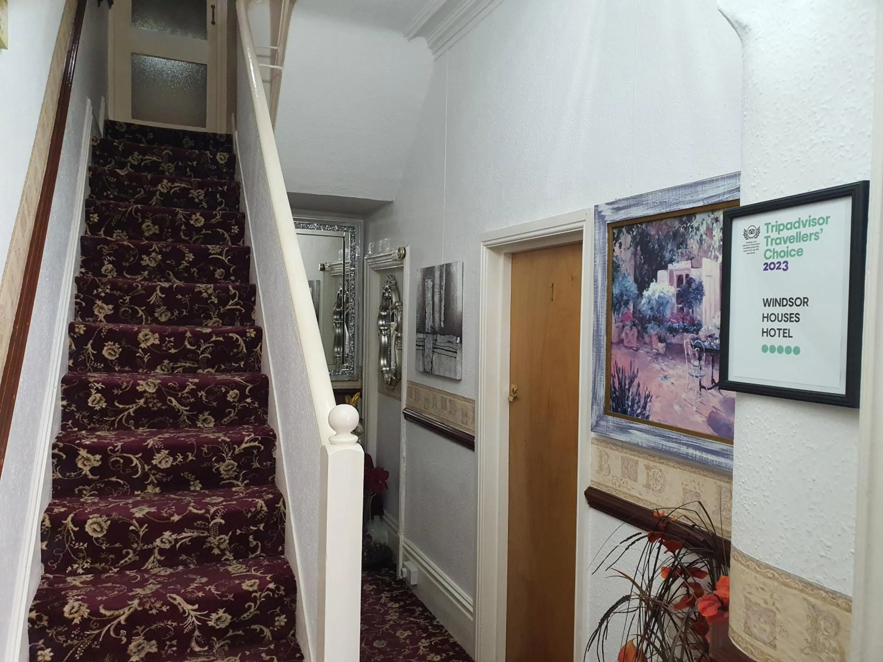 concierge in Windsor House Hotel