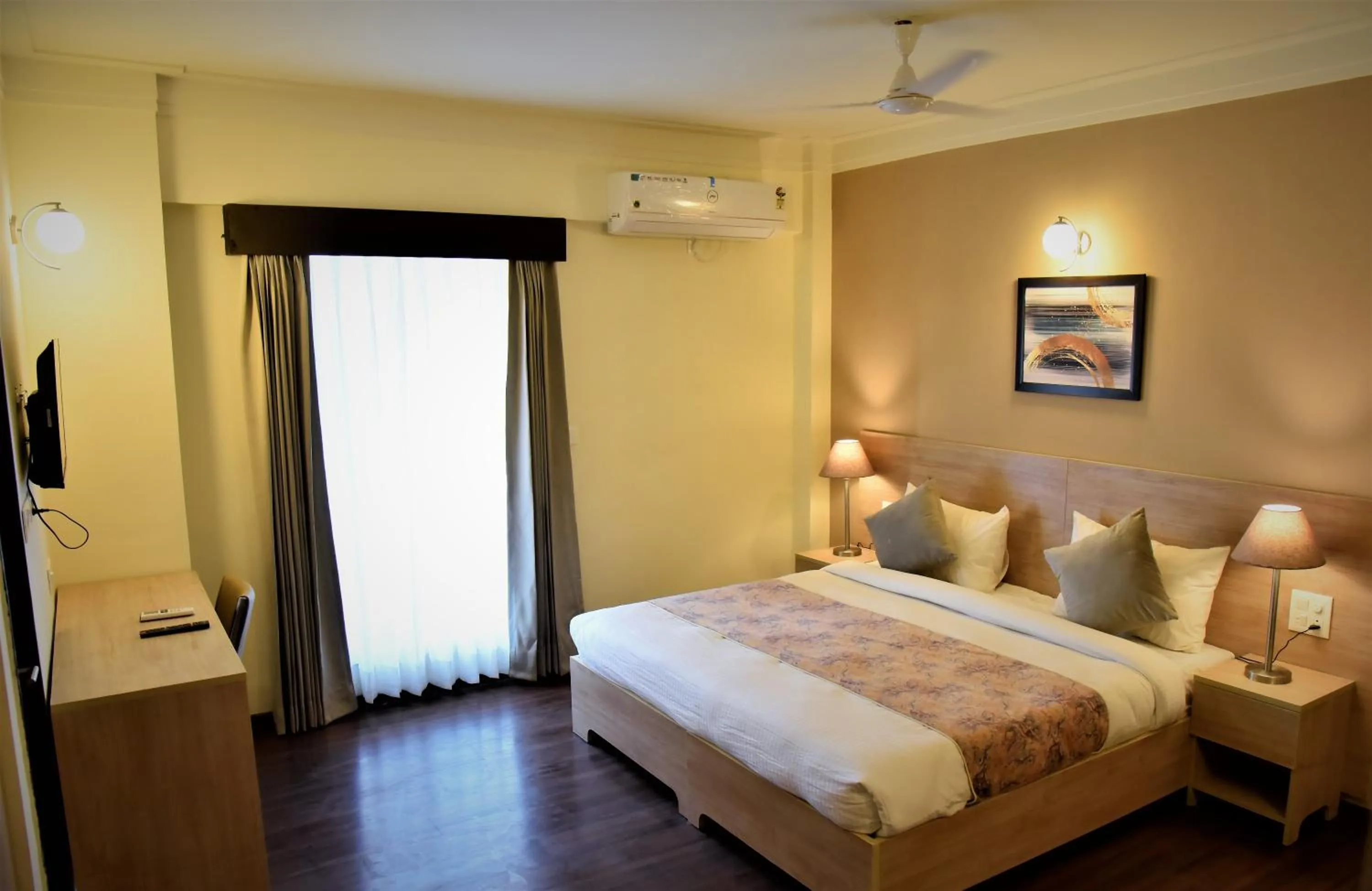 TV and multimedia, Bed in Starlit Suites Shirdi