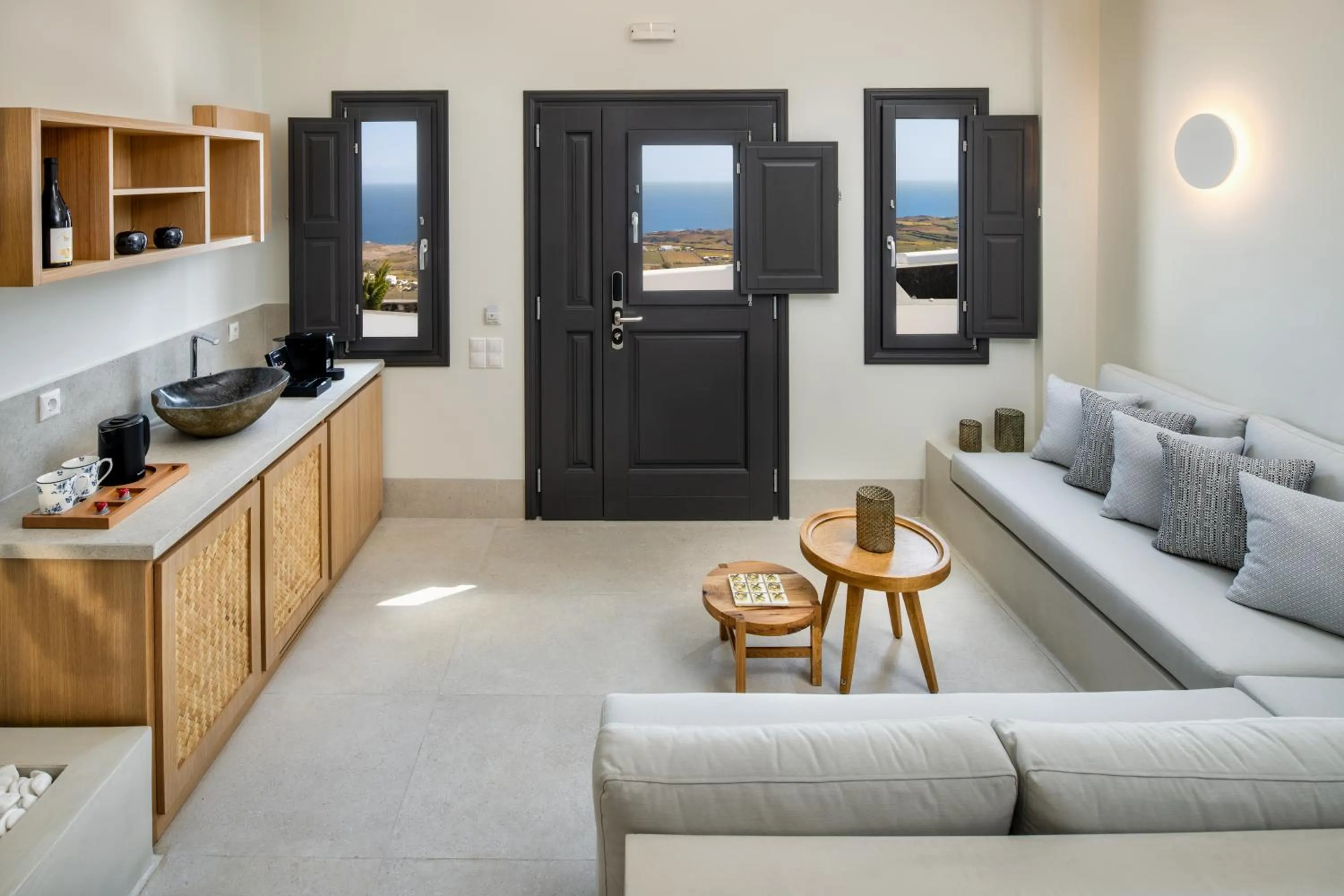 Seating area in Venus Sunrise Suites & Villas