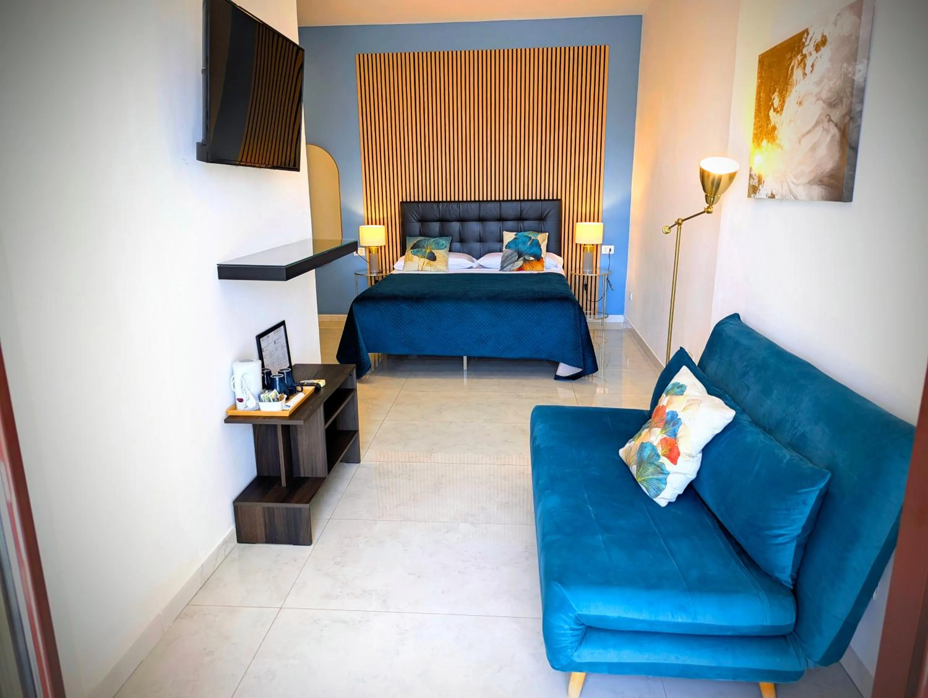 Bed in ART FLAT MUNICIPIO