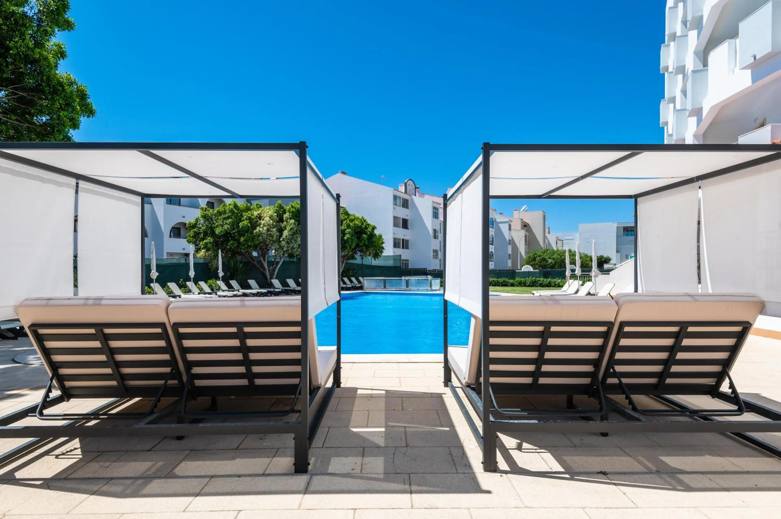 Pool view in Emeralds Albufeira by DK Stays