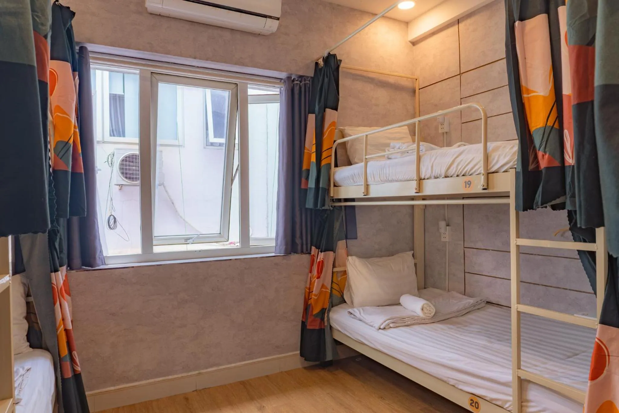 View (from property/room), Bed in Saigon Authentic Hostel - Local Vibes, City Tours, Cooking Dinner, Evening Streetfood, Free Menu Breakfast, Gym & Rooftop